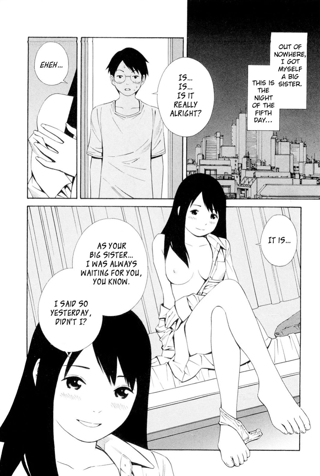 [Yoshitomi Akihito] Hen na Nee-san - There's something odd about her