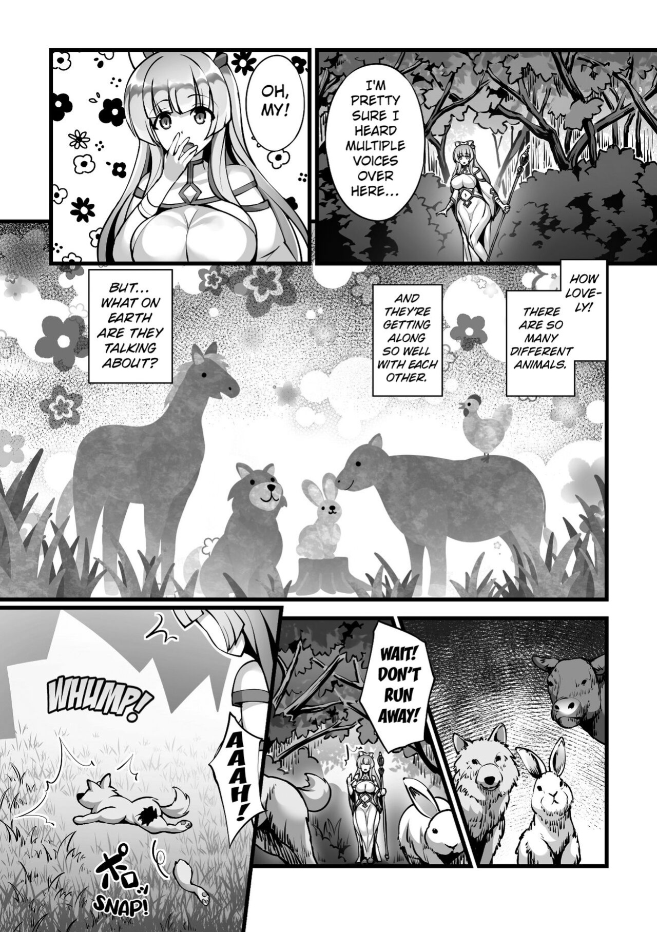 [Katou Rennyuu] Seijo no Naedoko | The Saint Seedbed (2D Comic Magazine Shokushu Beya Seigi no Heroine Nikugoku Ryoujoku de Mesu Ochi Acme Vol. 2) [Kuraudo]