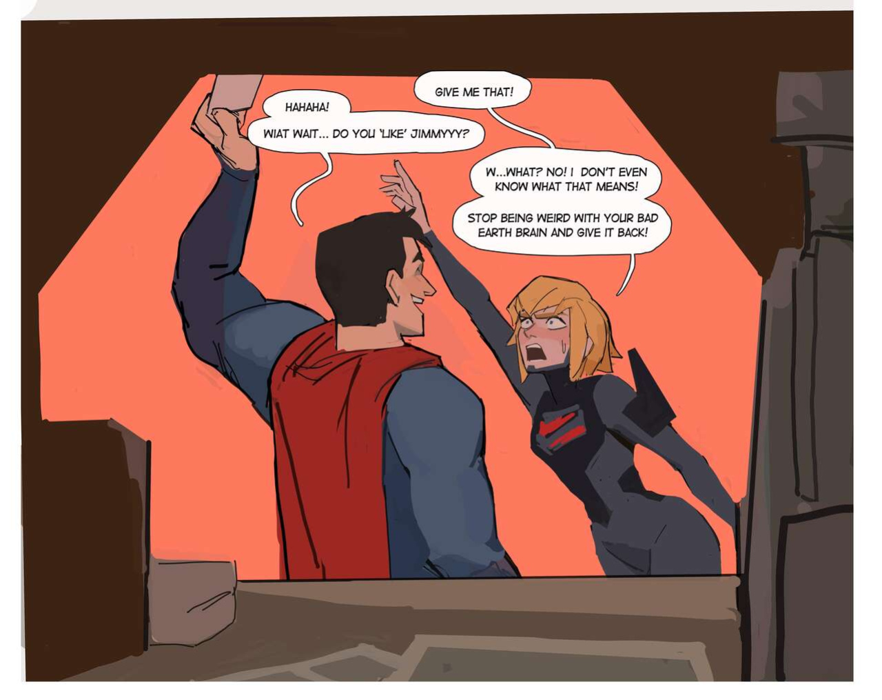 [Amugea] Supergirl x Jimmy [My Adventures with Superman]
