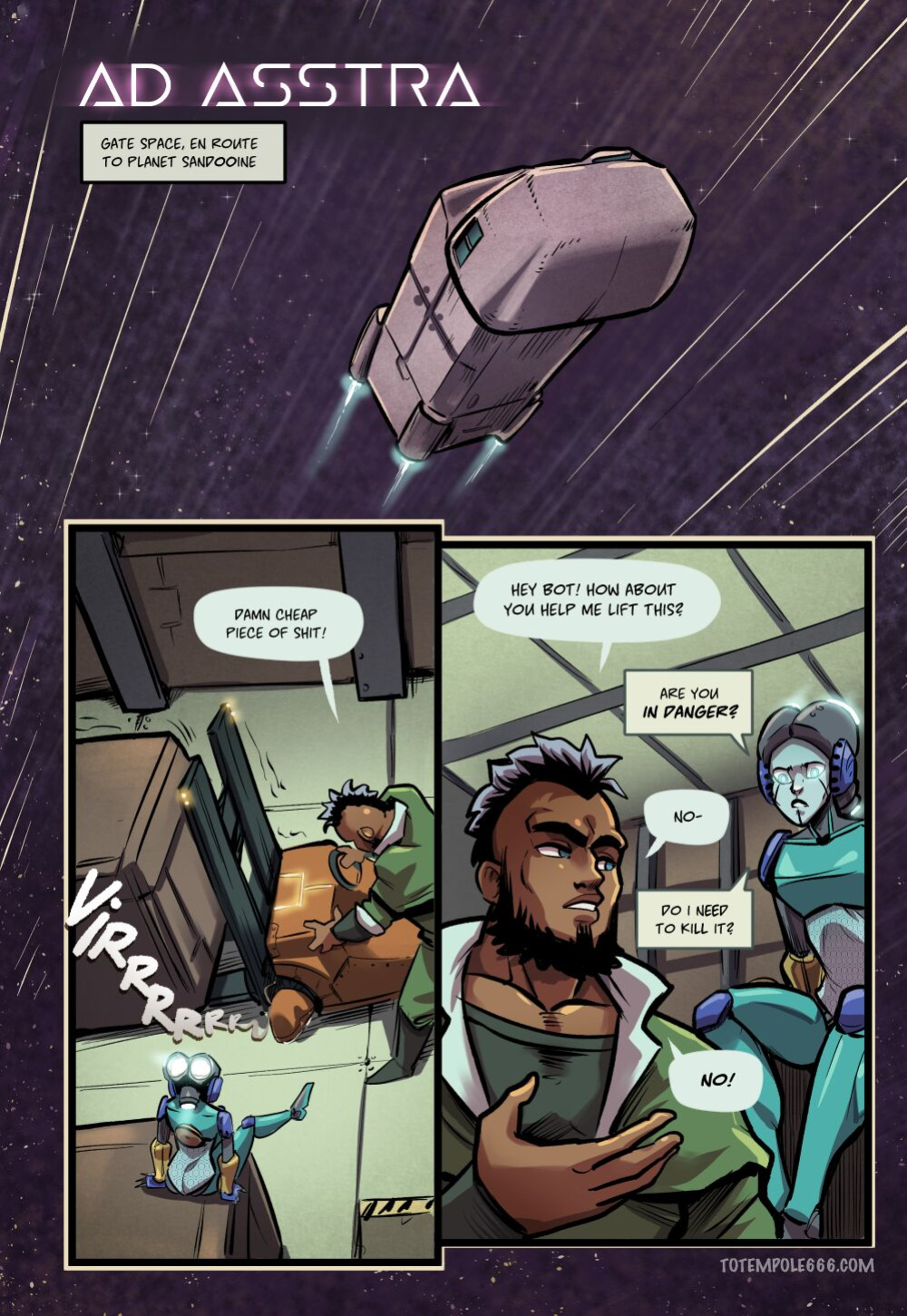 [Totempole] Ad Asstra Chapter 2: Deus Sex Machina