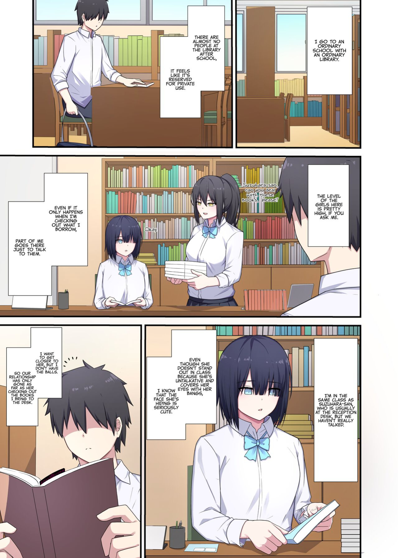 [Natsuzame] Ms. Librarian, I'd Like to Borrow Your Body!