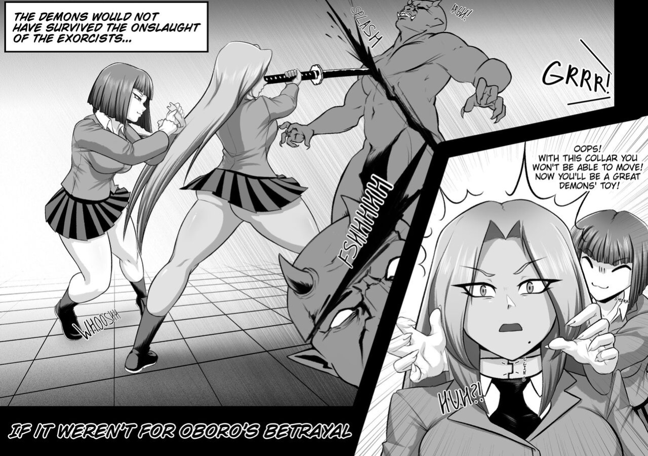 [Meowlinch] Ingrid and Oboro SchoolGirl Exorcists