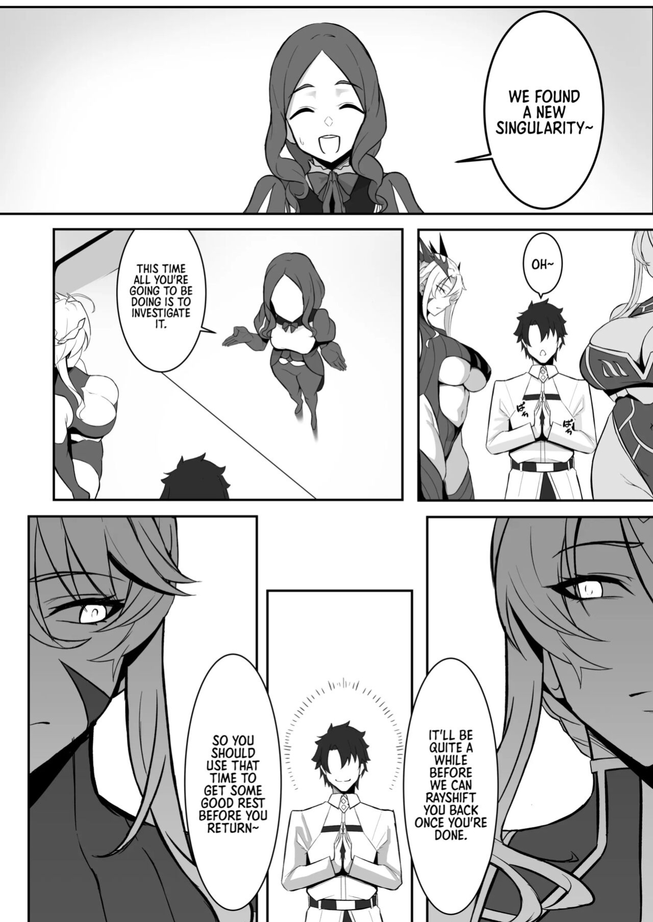 [Round table (Shiiki)] Kishiou no Himitsu Kouryuu III | The Secret Communication of the King of Knights III (Fate/Grand Order)