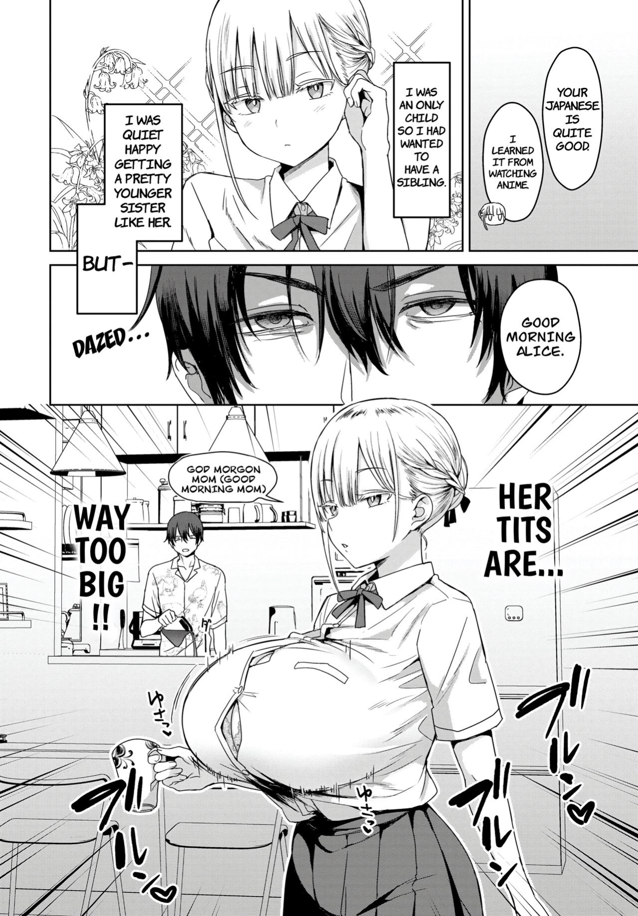 [Toono Esuke] StepSister with Huge Tits, Charge!(CarlJPTL)