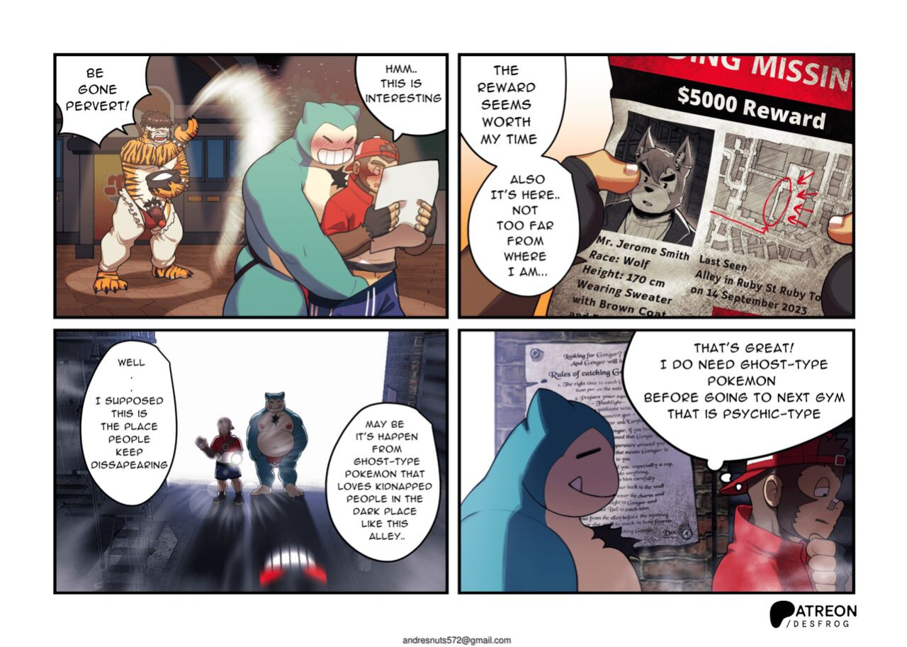 SNORLAX FIRST MEETING (DESFROG)