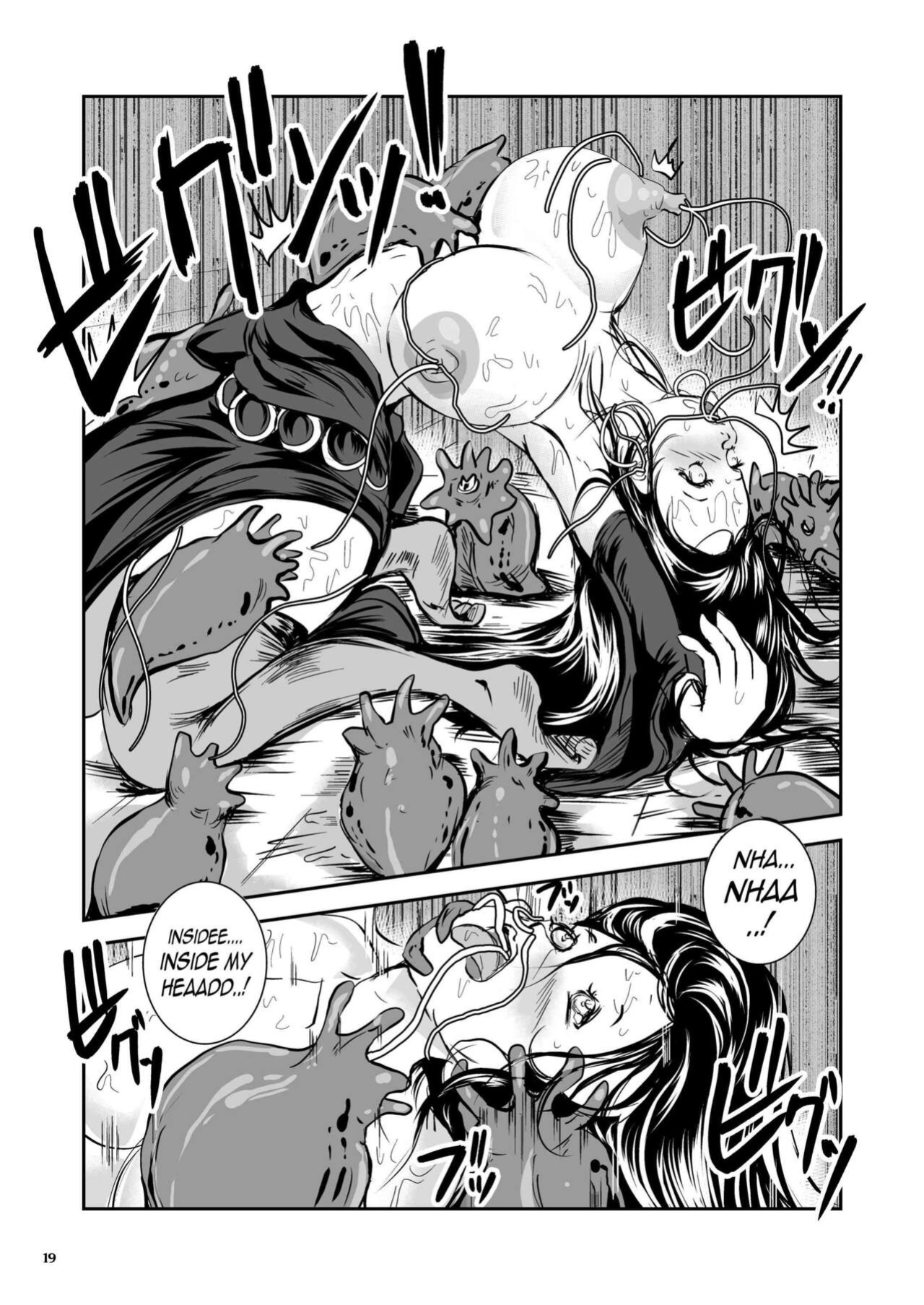 (Takaishi Fuu) Parasitized Giant Slugs vs Sorceress of the Black Hair as Aura [Mant]