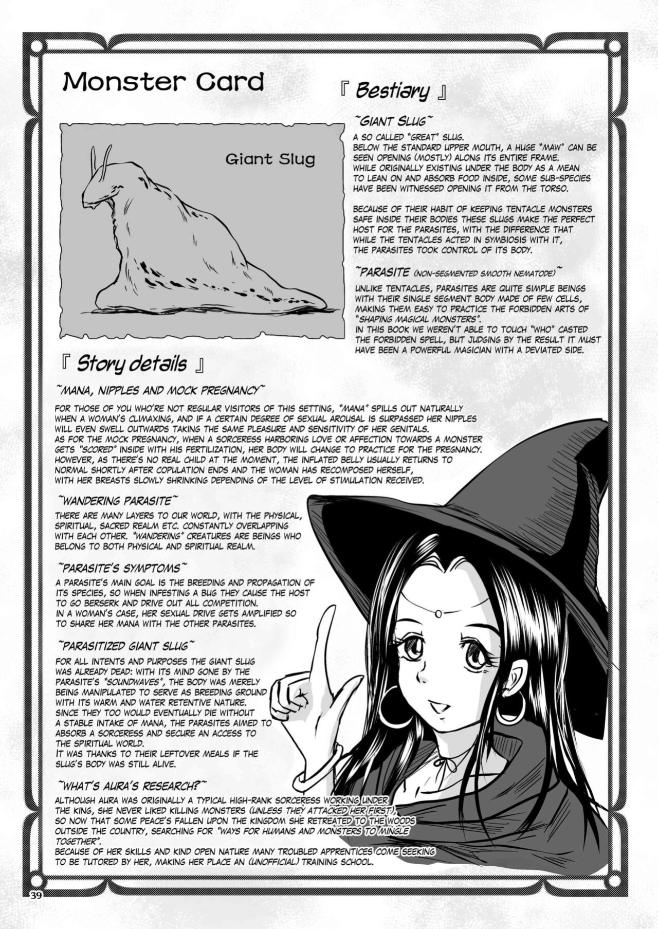 (Takaishi Fuu) Parasitized Giant Slugs vs Sorceress of the Black Hair as Aura [Mant]