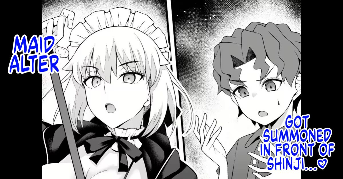 [Ankoman] Maid Alter, Shinji no Mae ni Shoukan sareru... | Maid Alter Got Summoned In Front Of Shinji... (Fate/Grand Order)