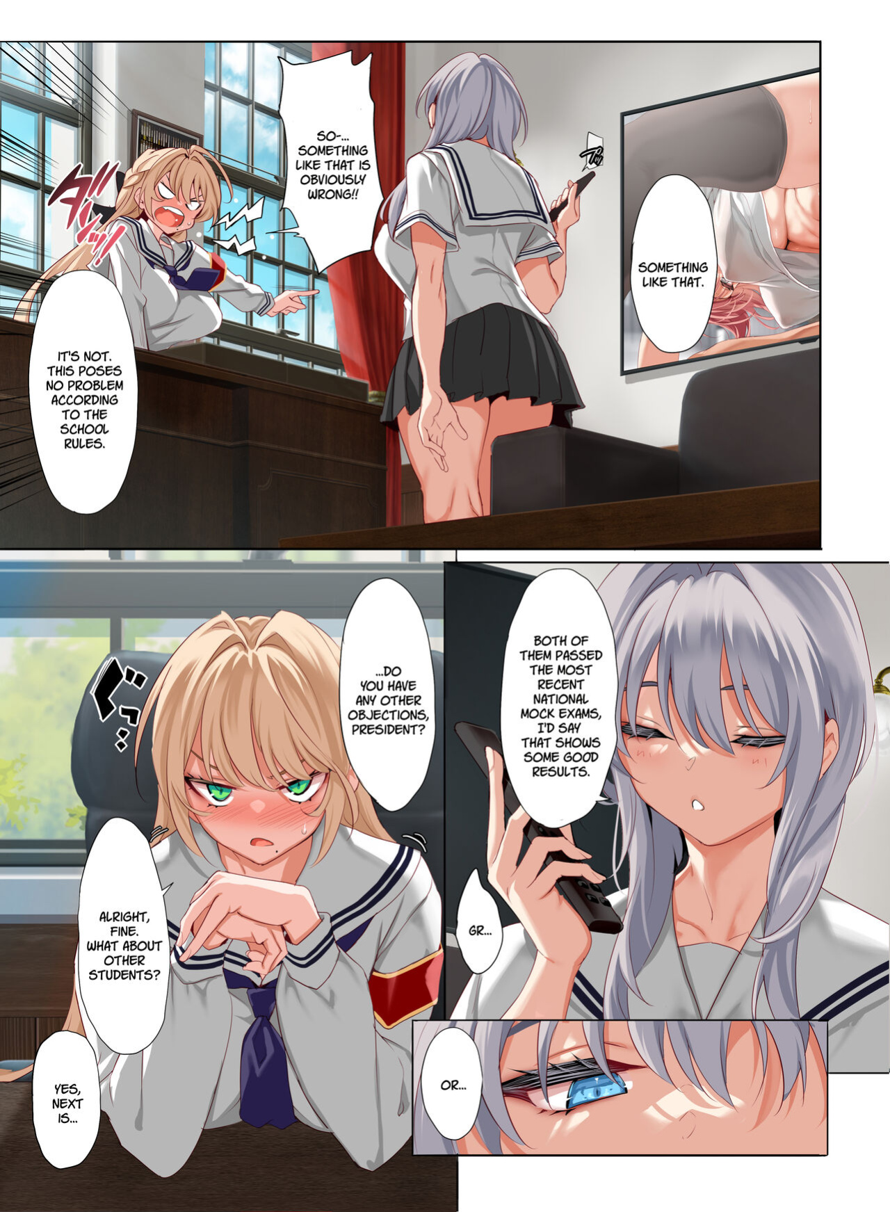 [Clesta (Cle Masahiro)] Jogakkou de Otoko Hitori na node Kousoku de Seiyoku no Hakeguchi ni Sareru Nichijou 3-Jigenme [SDTLs]