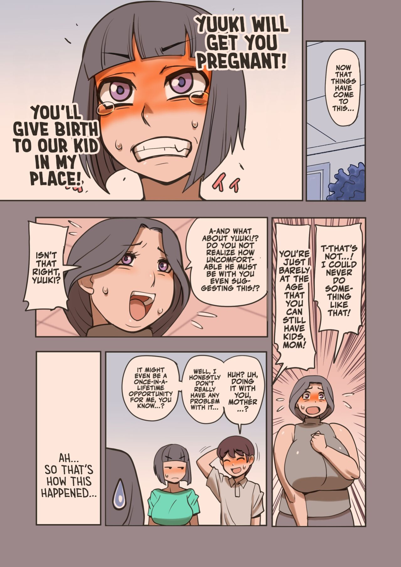 [Penguindou] My Voluptuous Mother-in-law Has Some Huge Tits! Let's Get Her Pregnant! [A Cool Person]