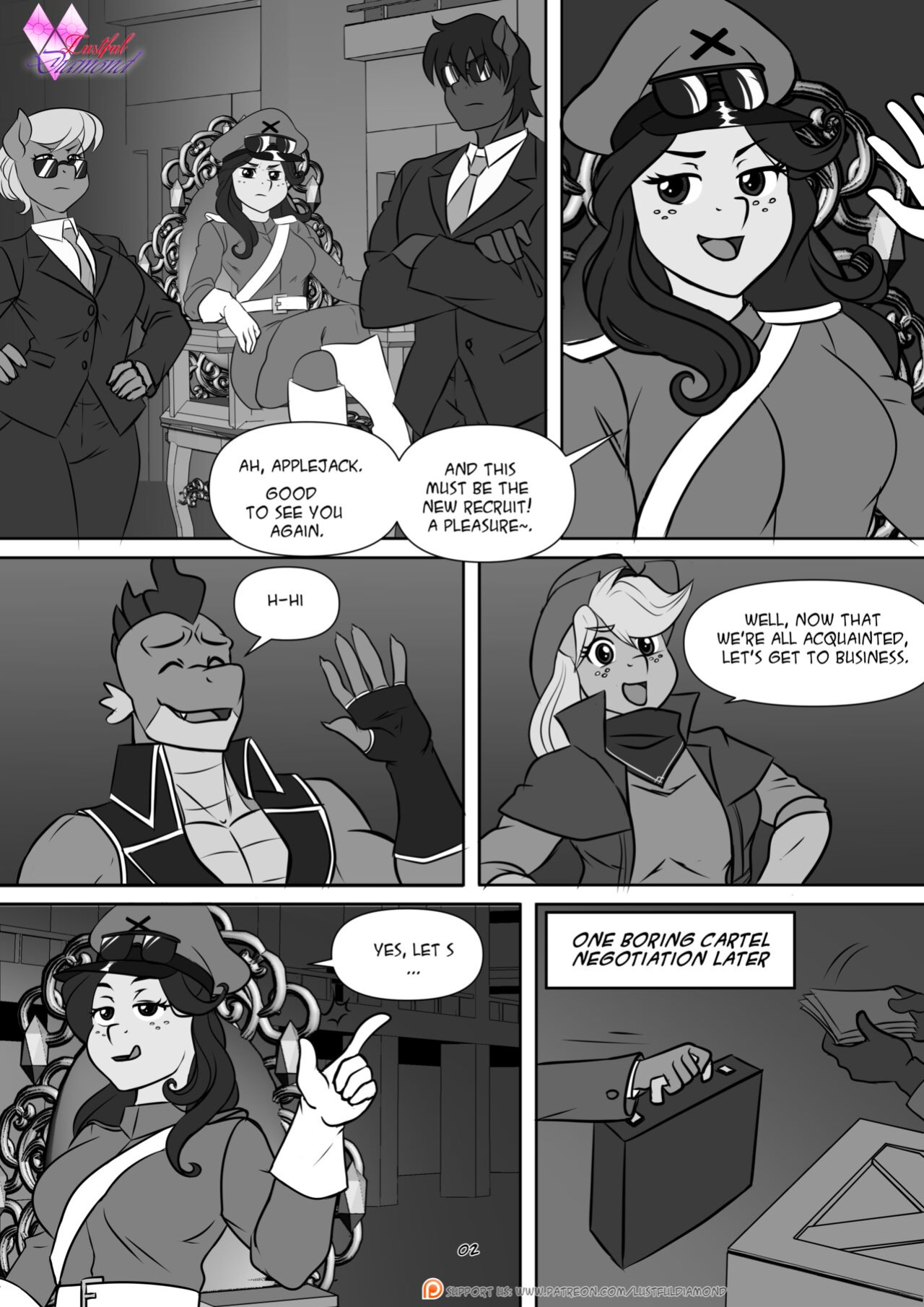[Lustful Diamond (Pia-Sama)] The Long Way Back (Complete)