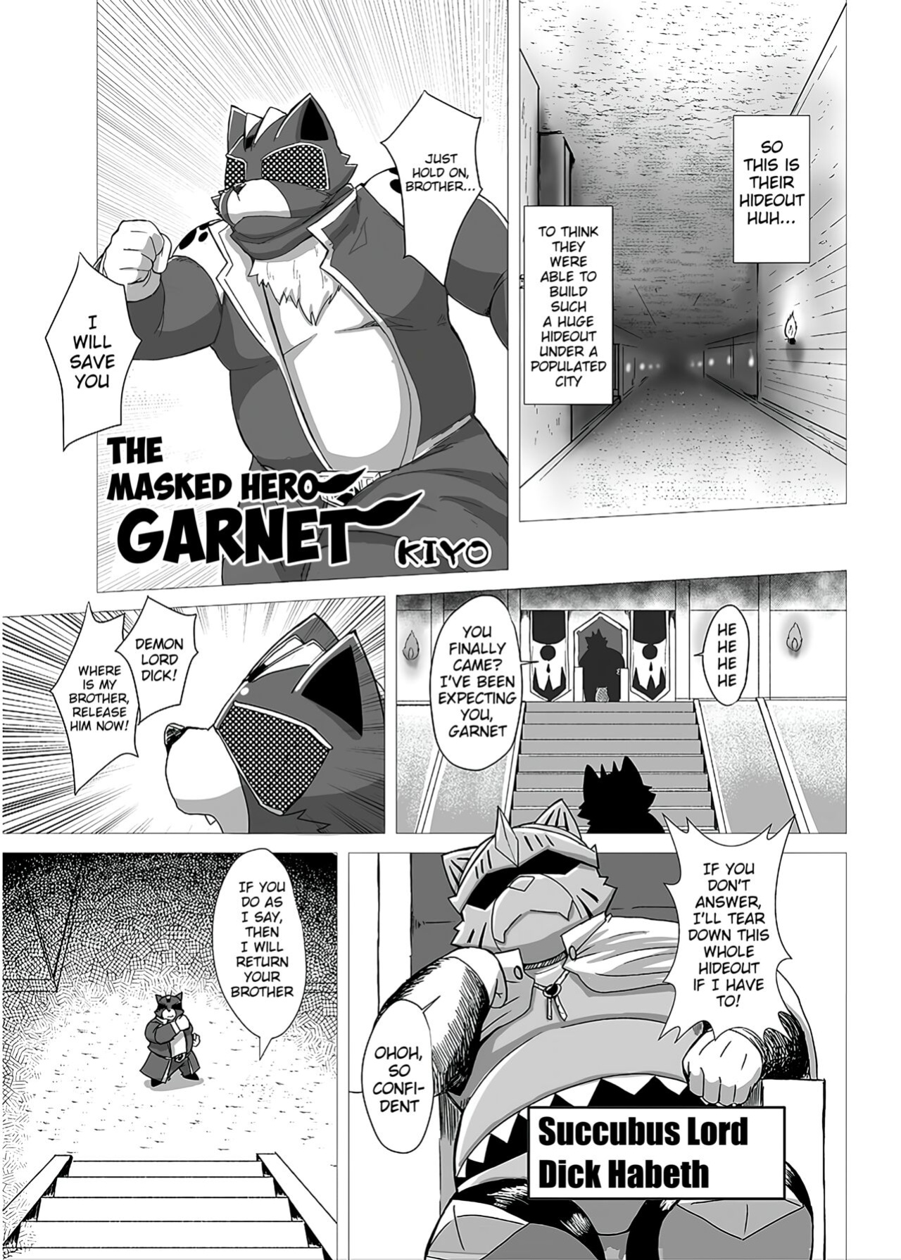 [BIG GYM (KIYO)] The Masked Hero Garnet (BOLD 07 Debu Hero Ryoujoku) [Benjiboyo]