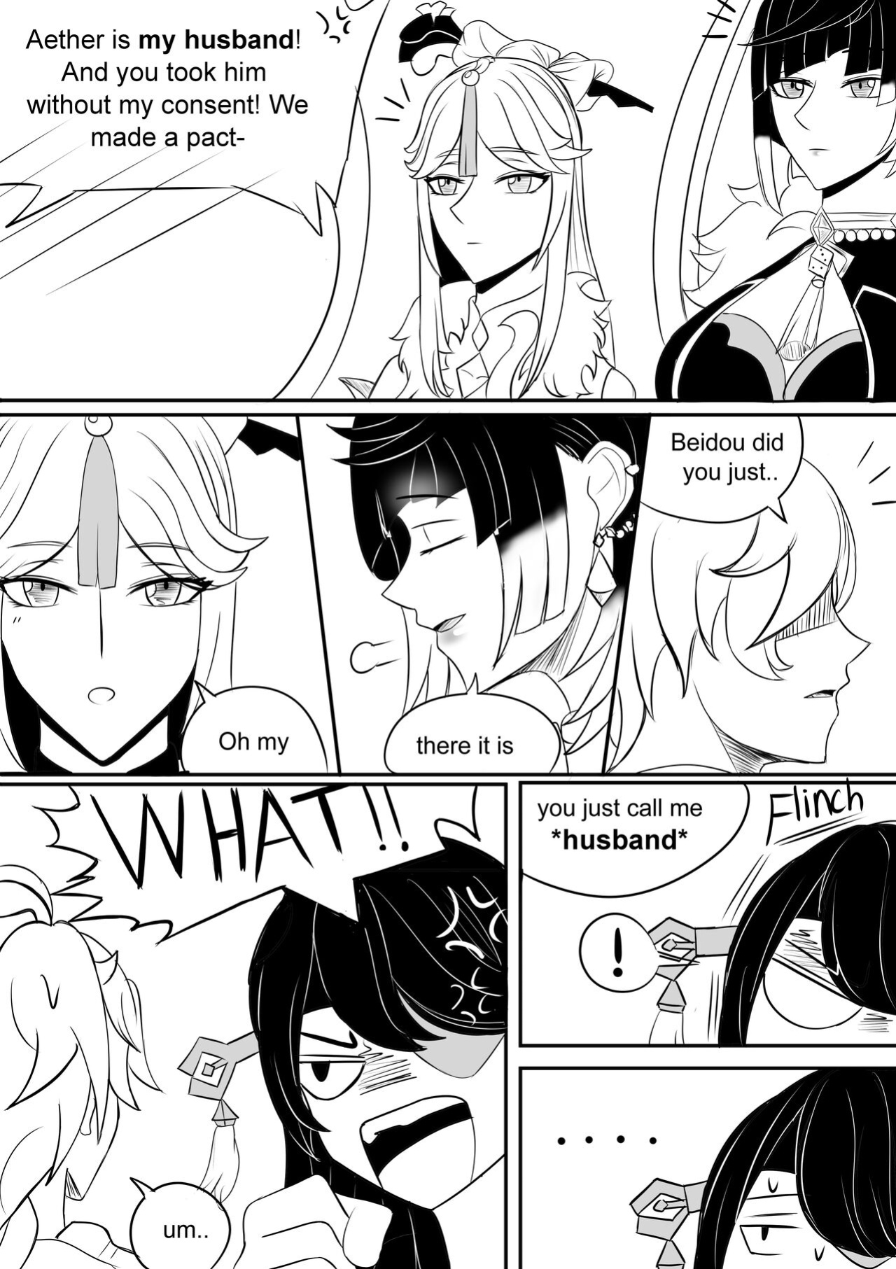 [nwoidn] Genshin Harem in Liyue: Yelan (Genshin Impact)