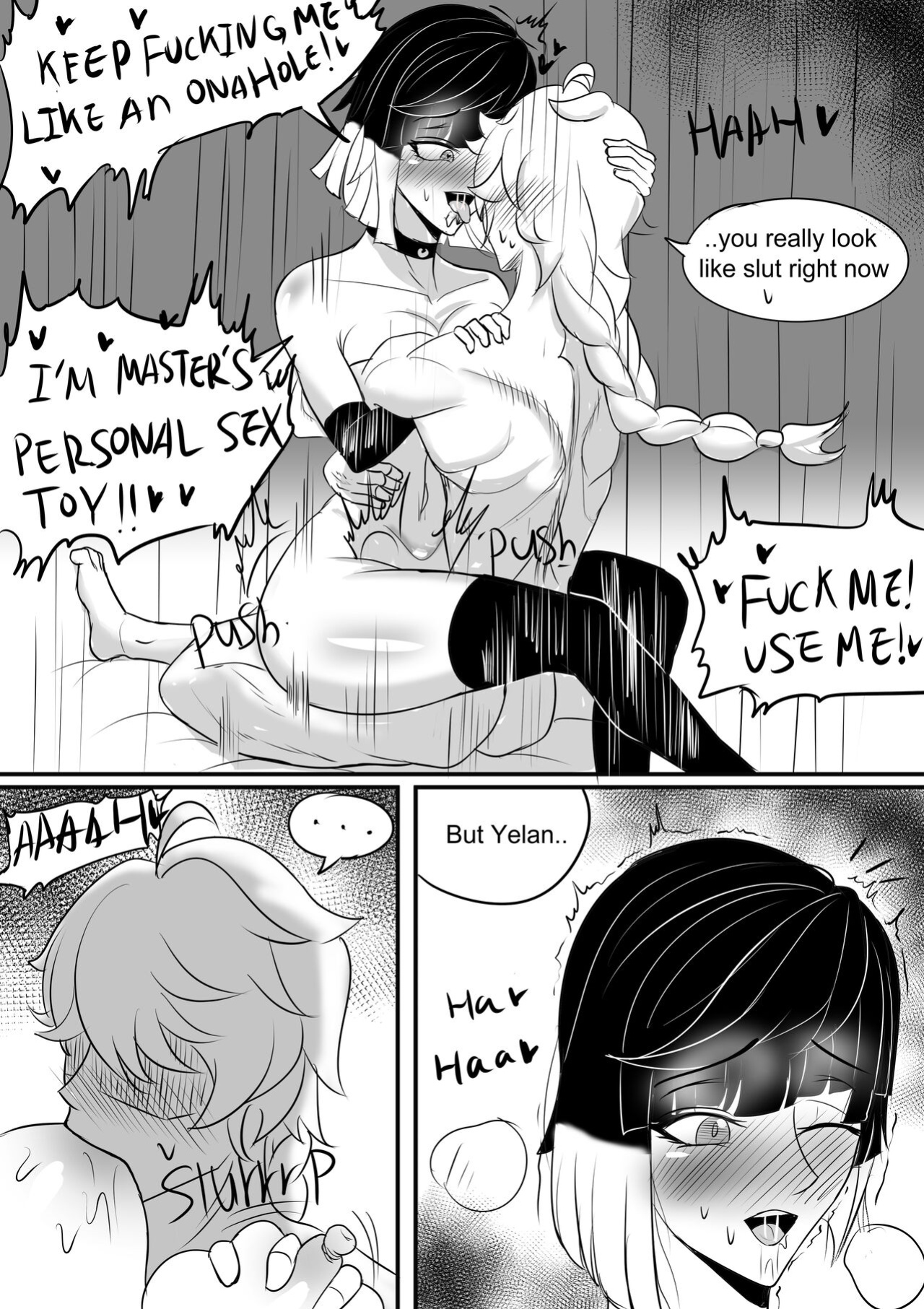 [nwoidn] Genshin Harem in Liyue: Yelan (Genshin Impact)