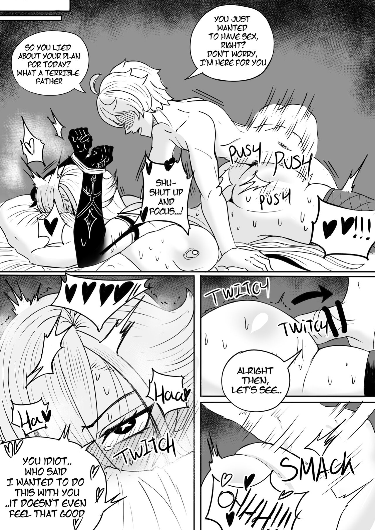 [nwoidn] Aether x Arlecchino (Genshin Impact)