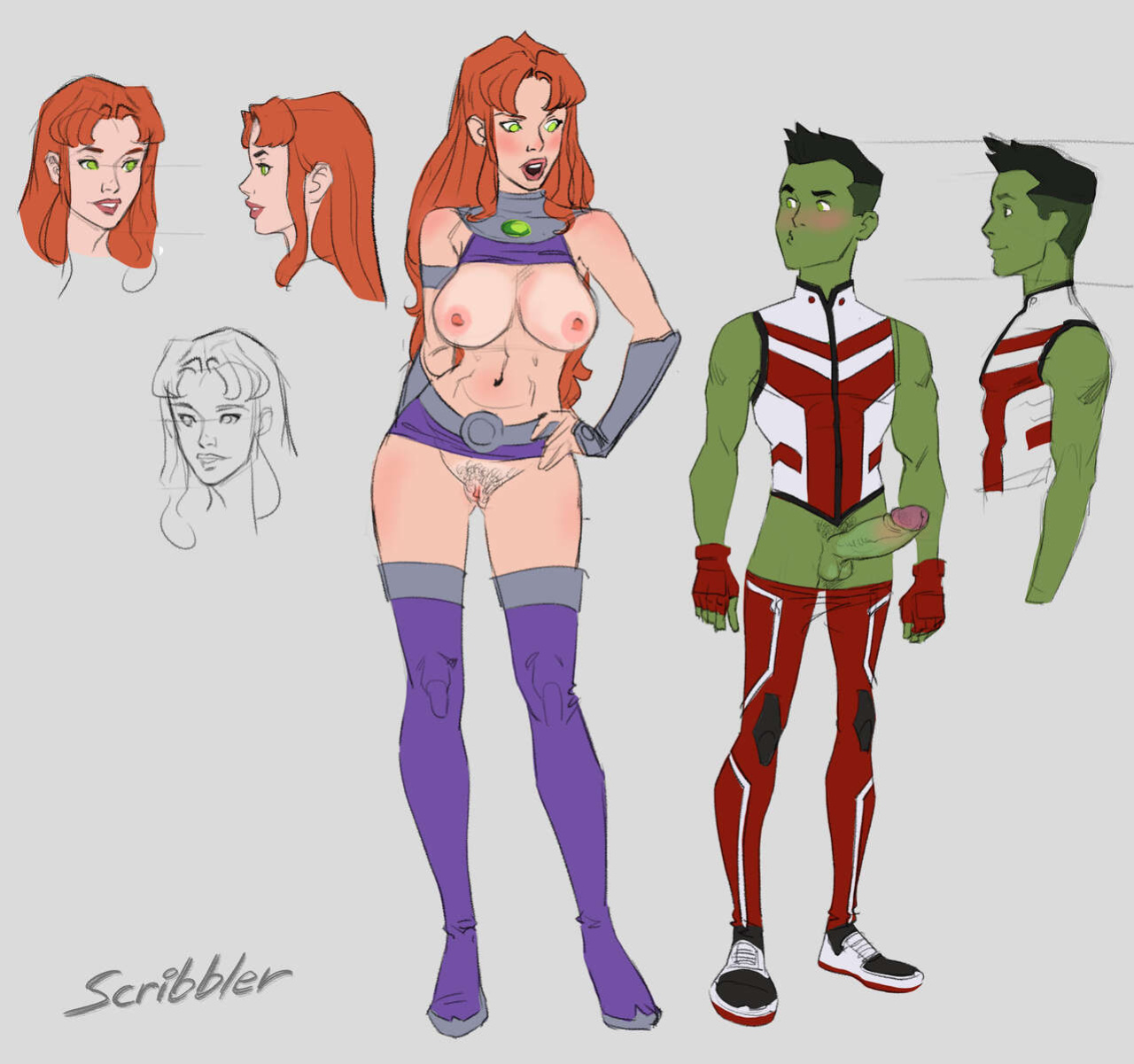 [Scribbler] Voyeurs (Teen Titans)