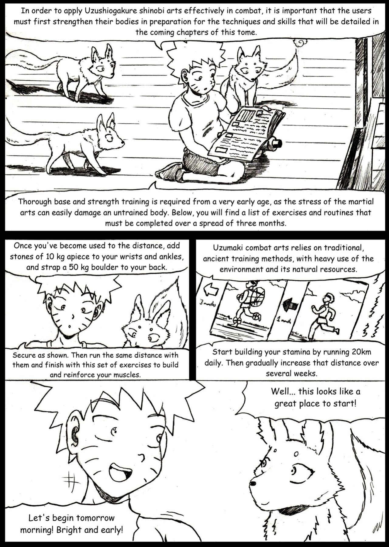 [TheWriteFiction] Naruto: Rogue - Chapter 2 - A New Ninja Way