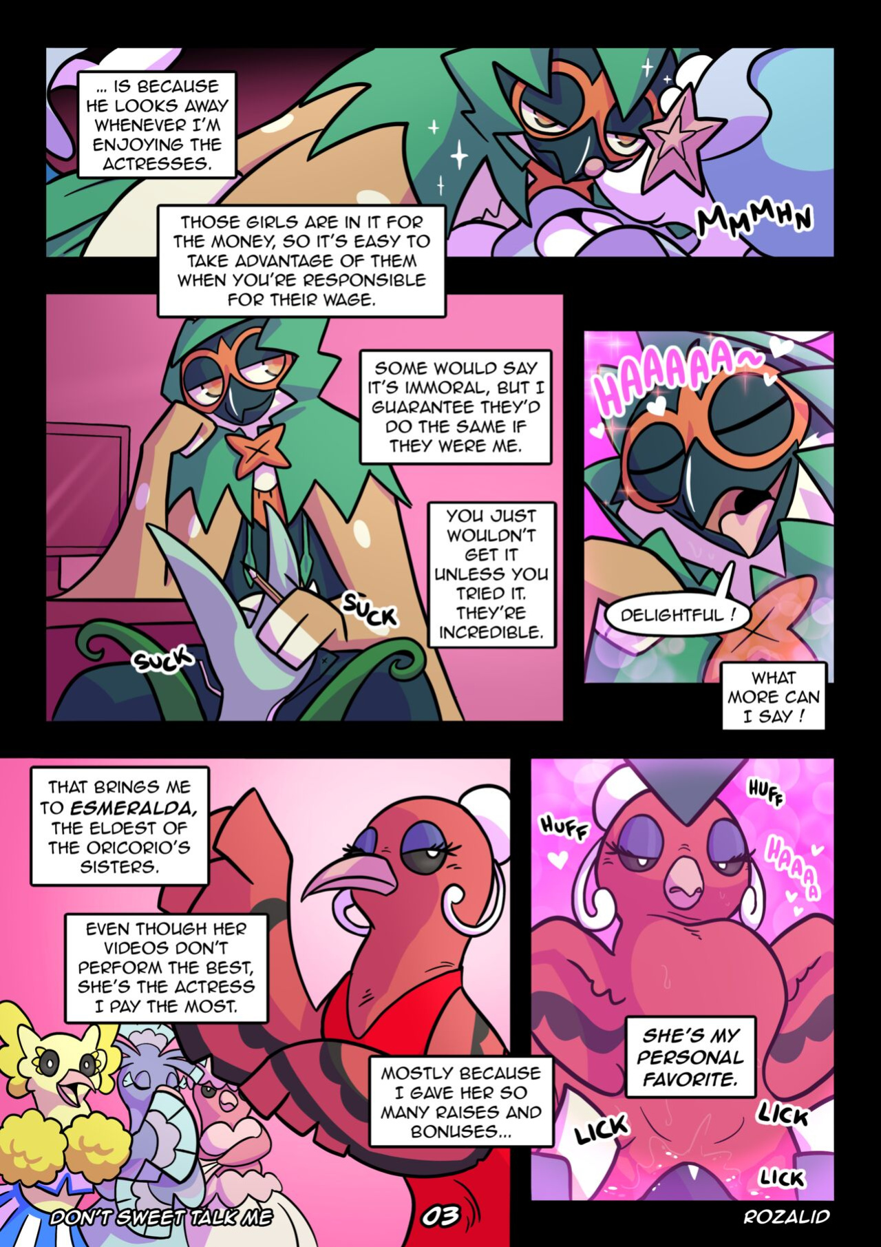 [Rozalid] Don't Sweet Talk Me (Pokemon)