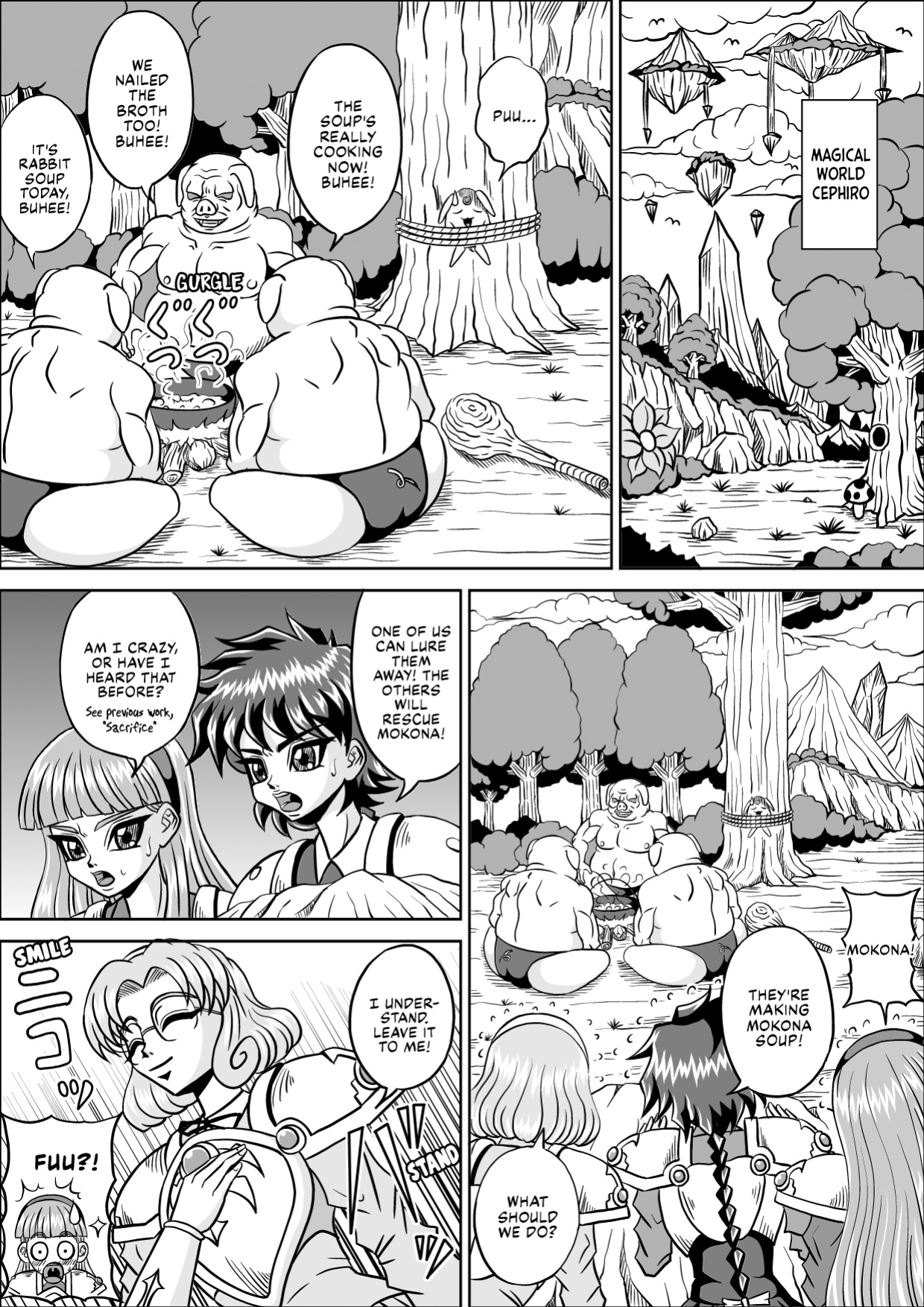 [Pyramid House (Muscleman)] Uragiri | Betrayal (Magic Knight Rayearth) [EHCOVE]