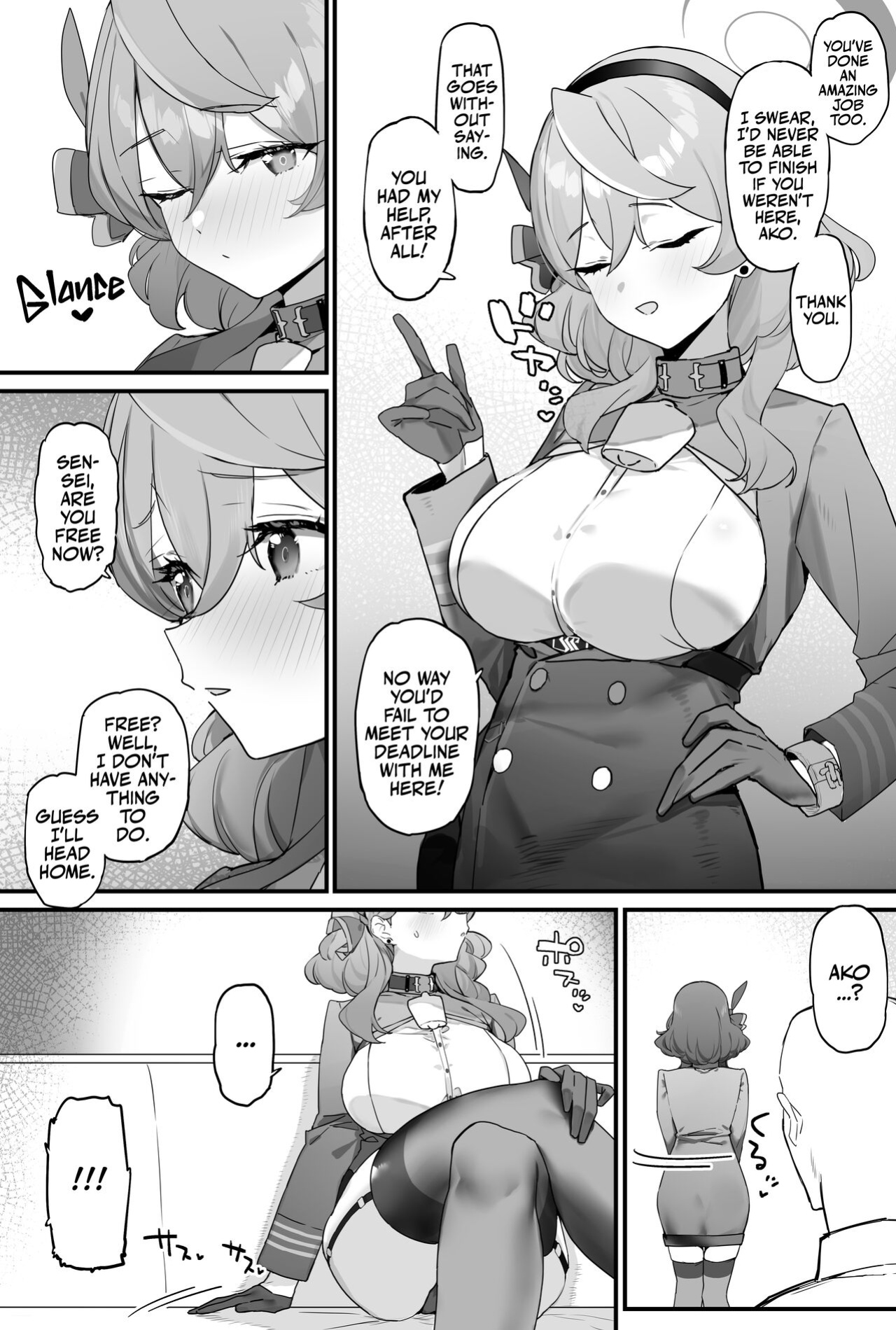 [remora field (remora)] Ako-chan to Ichaicha Suru Hon + C101 Omake Book + Operator Ishou de Ichaicha | Lovey-Dovey Sex With Ako + Extras (Blue Archive) [Team Rabu2]