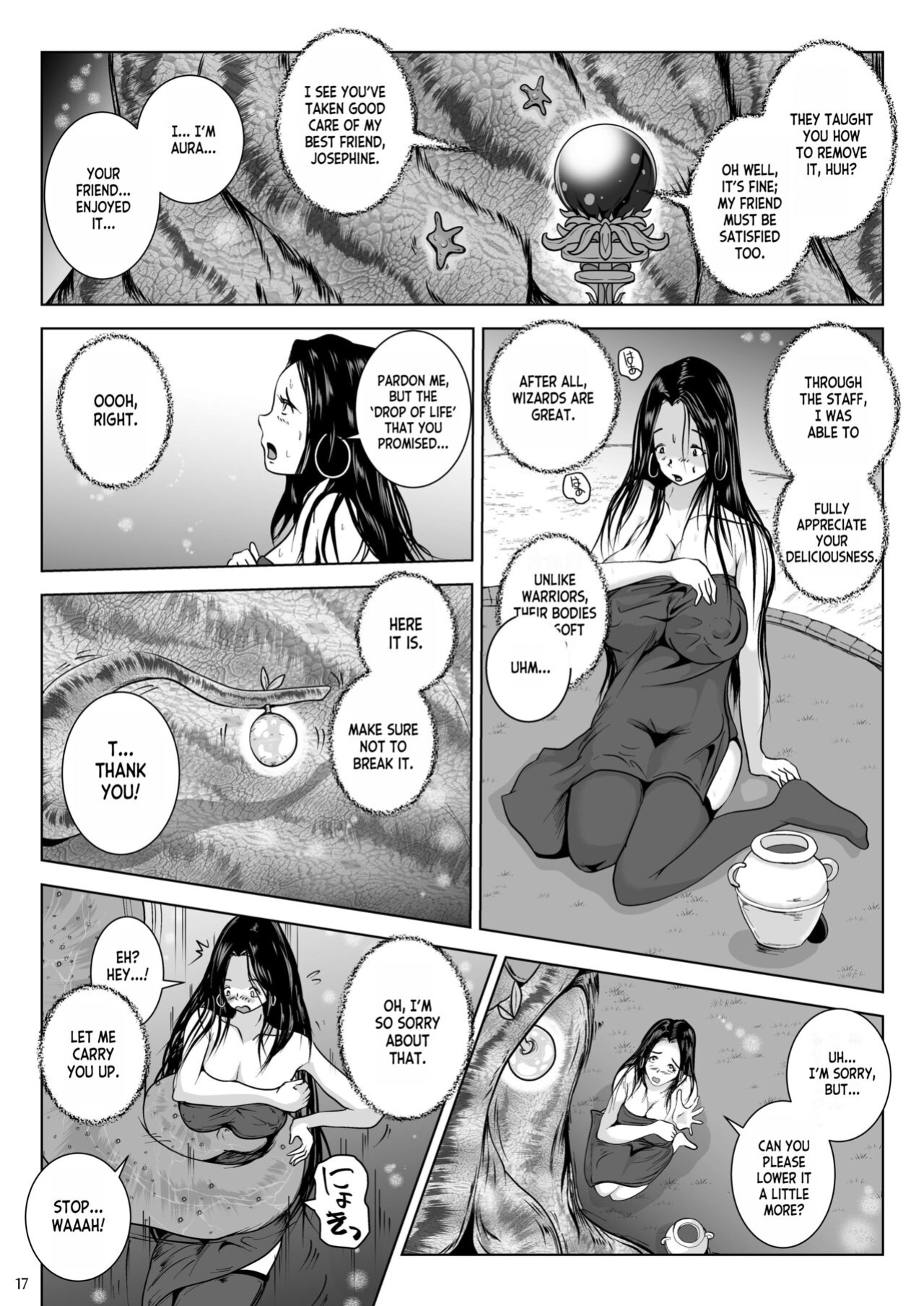 [Erotic Fantasy Larvaturs (Takaishi Fuu)] Chikubi chóng Chi rōju to inochi no shizuku Nipple Bug The Tree of Knowledge and the Drop of Life [desudesu]