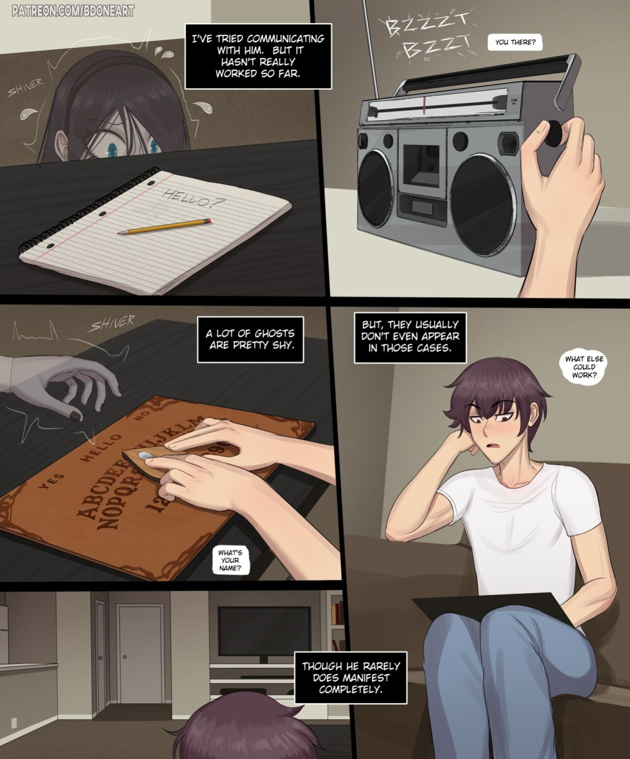 [BDOne] Accidental Ghost Boyfriend: Chapter 1
