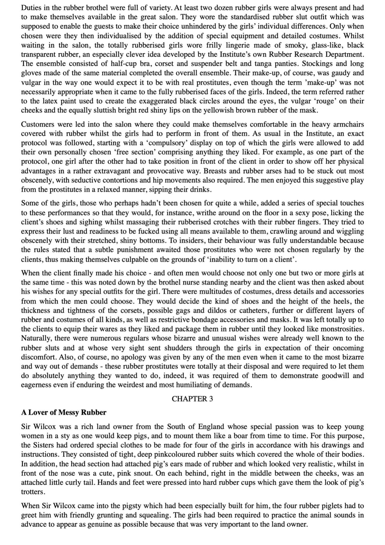 Simon Benson's Further Stories from the Rubber Institute