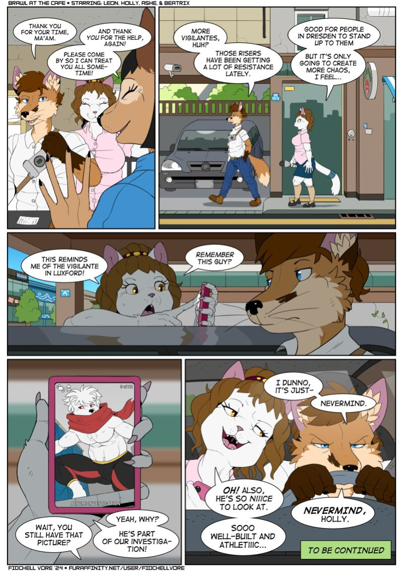 [FidchellVore] Brawl at the Cafe