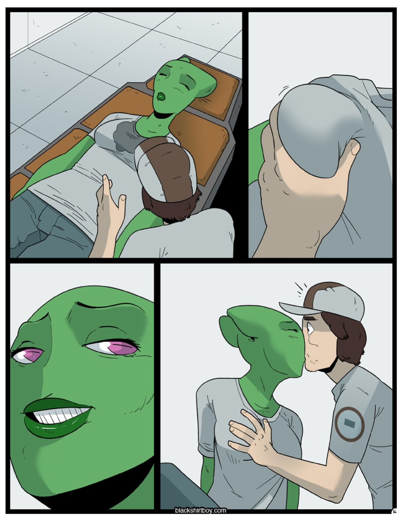[BlackShirtBoy] Alien Tongues