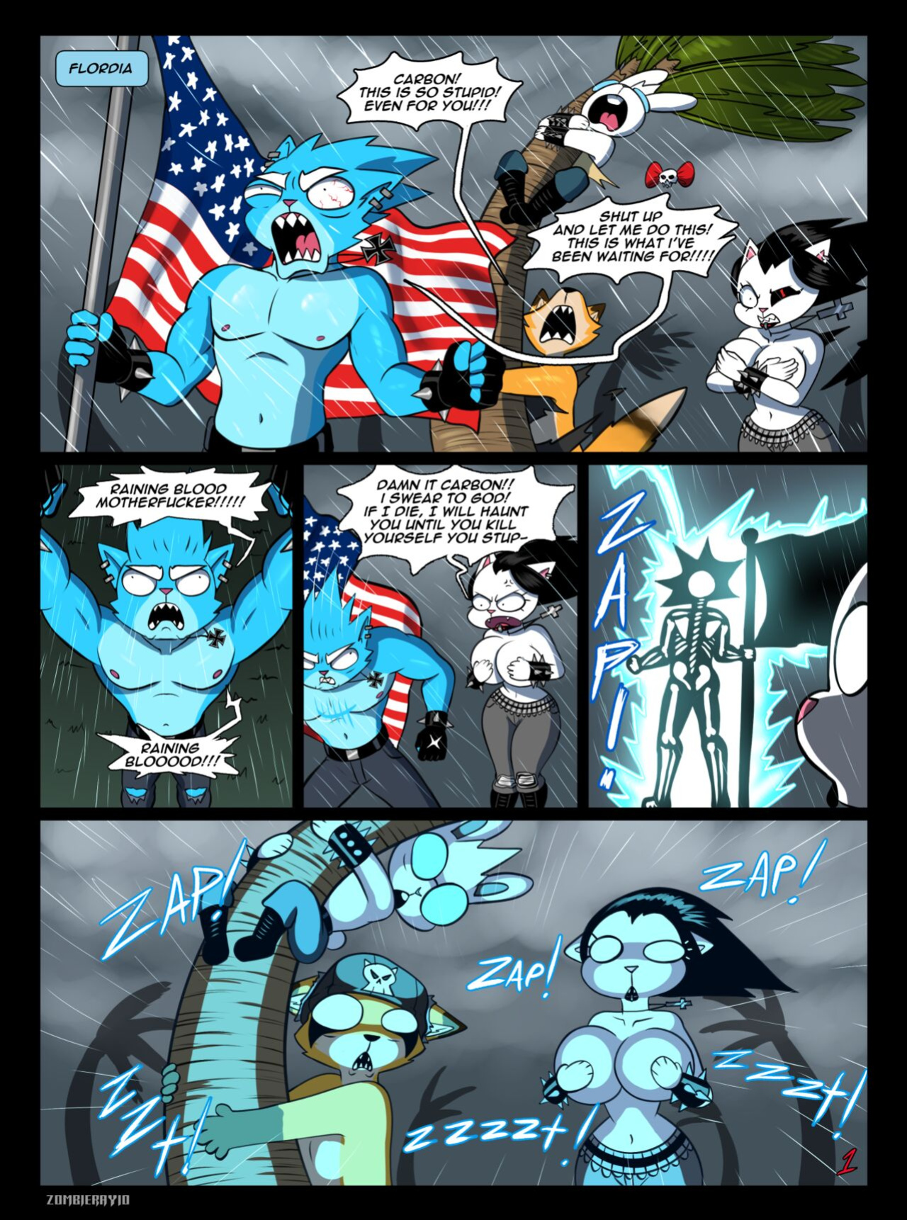 [ZombieRay10] Carbon Fights a Hurricane