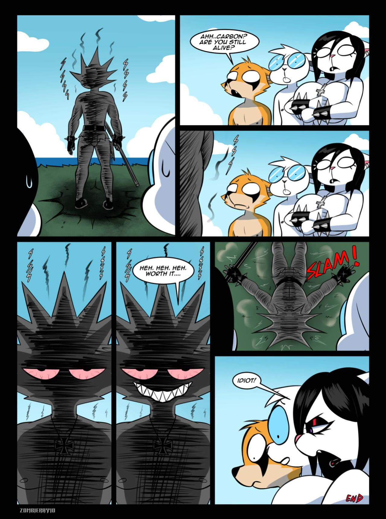 [ZombieRay10] Carbon Fights a Hurricane