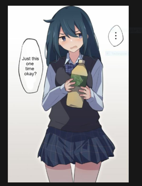 [Watakarashi] Girlfriend who holds her pee