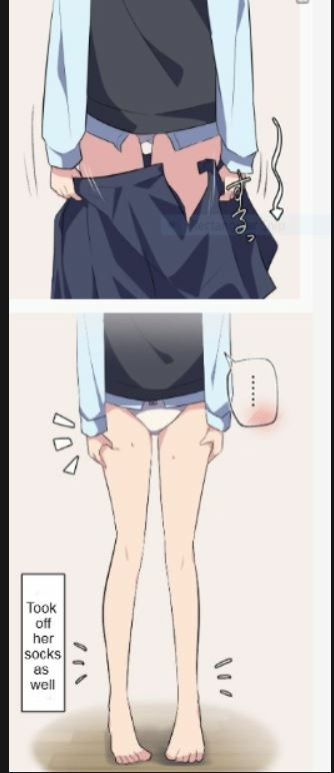 [Watakarashi] Girlfriend who holds her pee