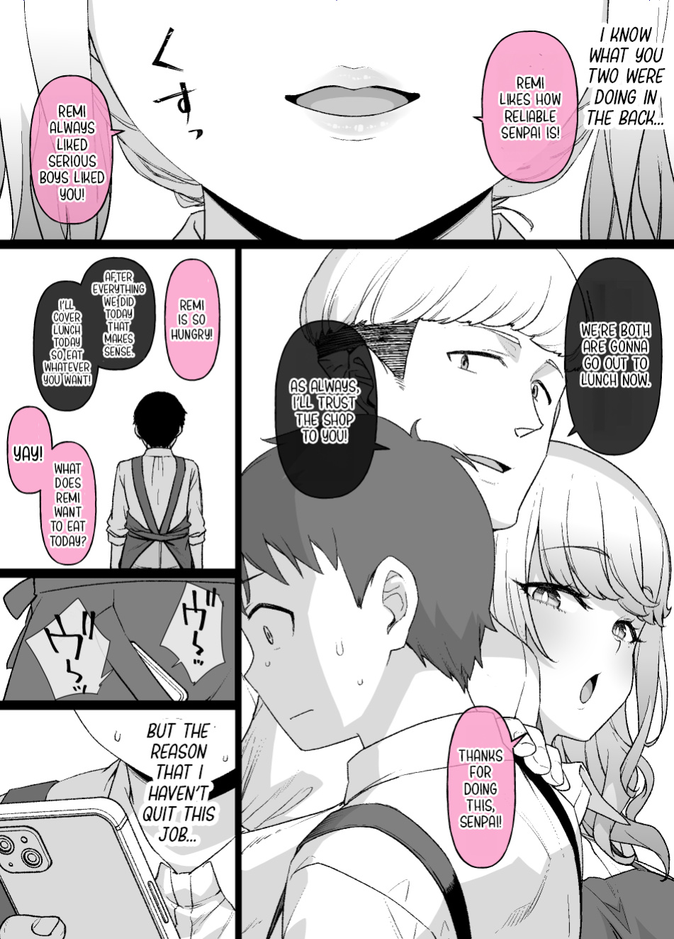 [Kusayarou] Beit Saki no Majime na Kouhai ga... | A Serious Part-Time Kouhai