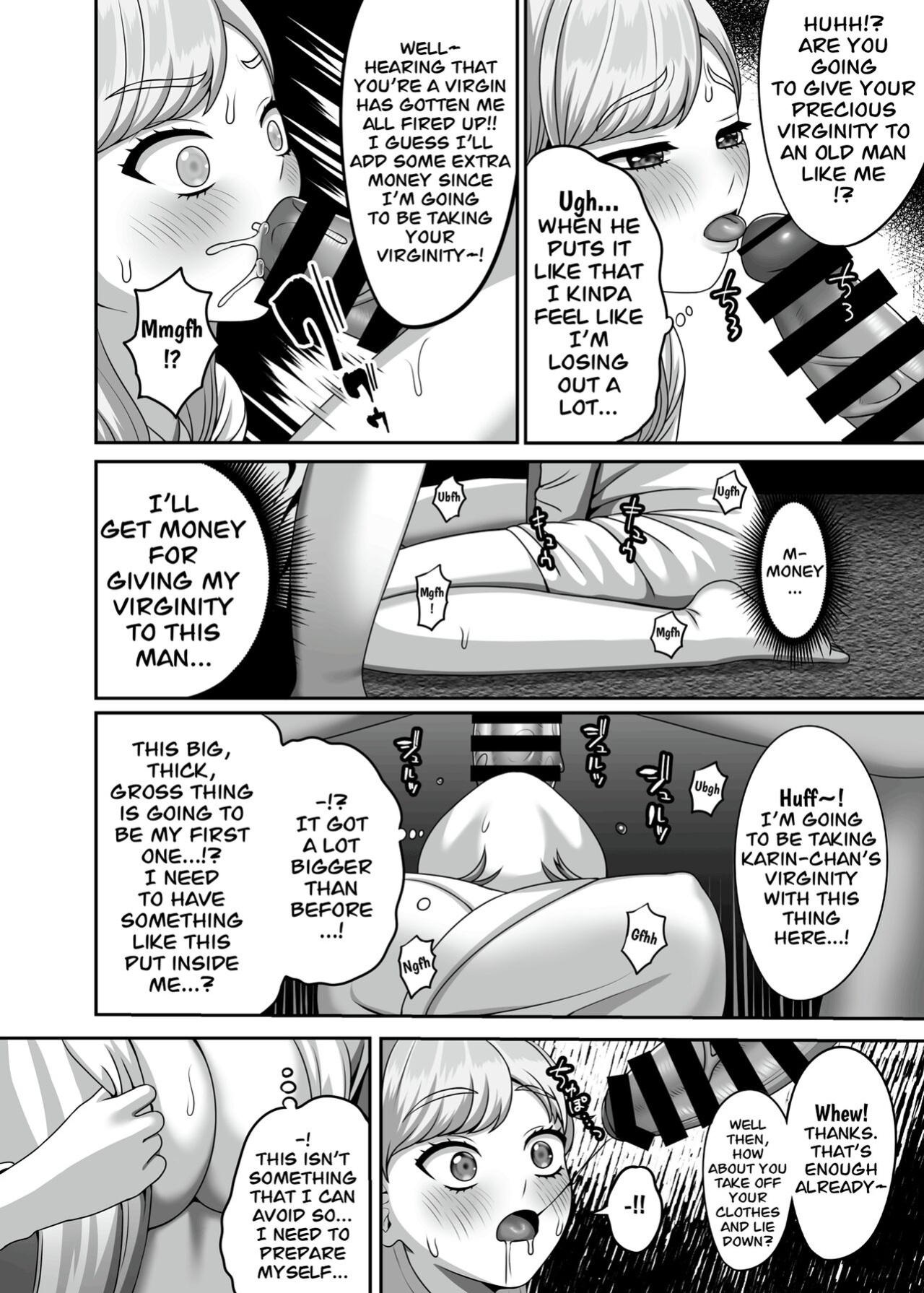 [GABUGABU (GABURI)] Oji-san ni Kawareta Watashi no Ranshi | My Eggs That Were Bought by an Uncle [CarlJPTL]