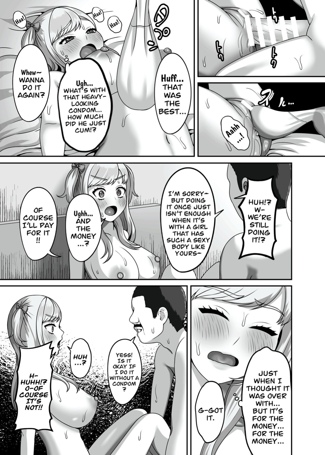 [GABUGABU (GABURI)] Oji-san ni Kawareta Watashi no Ranshi | My Eggs That Were Bought by an Uncle [CarlJPTL]