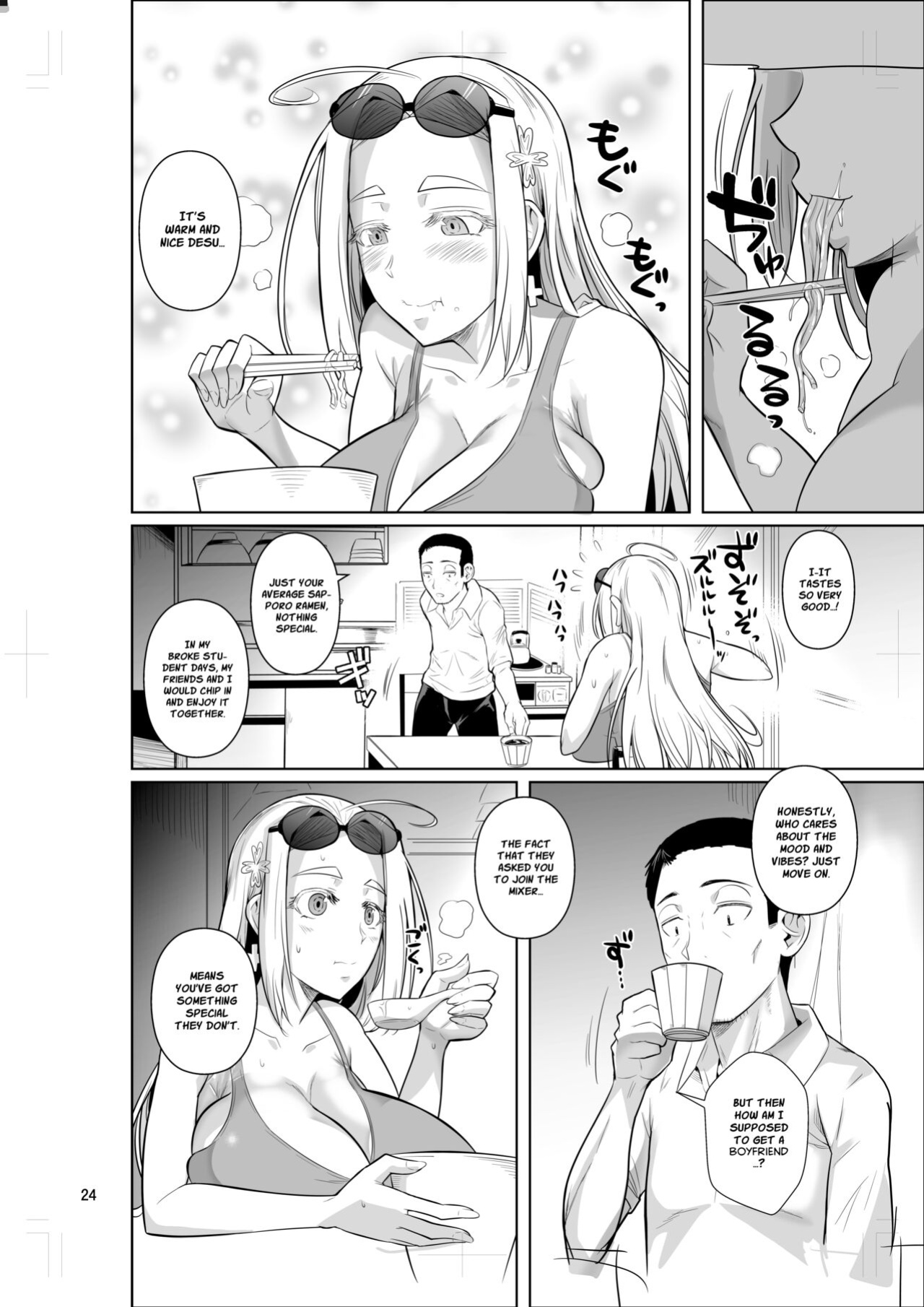 [Shoot The Moon (Fuetakishi)] Ryuugakuseiryou no Oshigoto | Lands a Job at a Foreign Student Dorm Project Valvrein]
