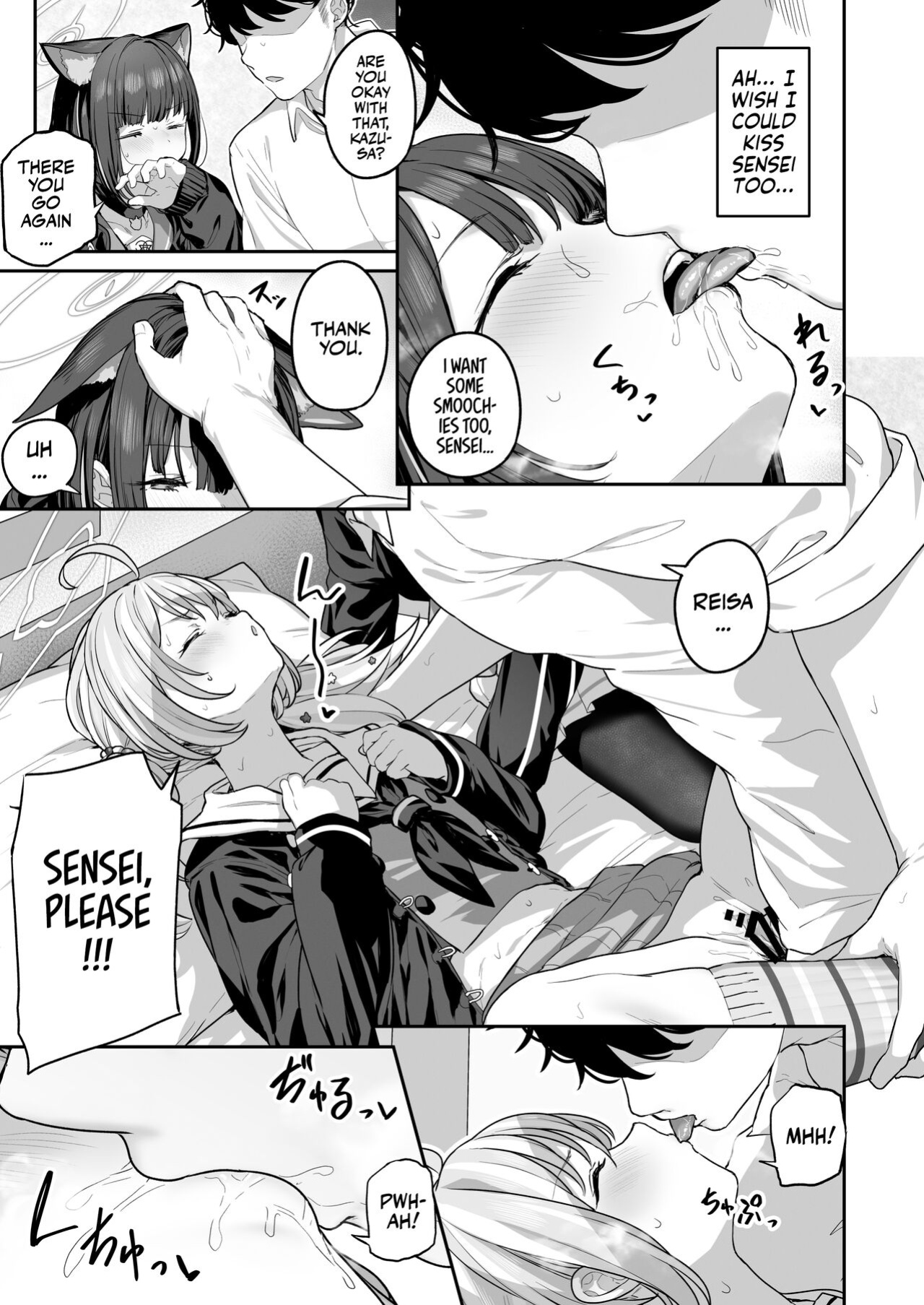 [Horumon Curry (Tobimura)] Tokoton Yacchau Kyouyama Kazusa 2 | Kyouyama Kazusa Wants to Bang 2 (Blue Archive) [Team Rabu2]