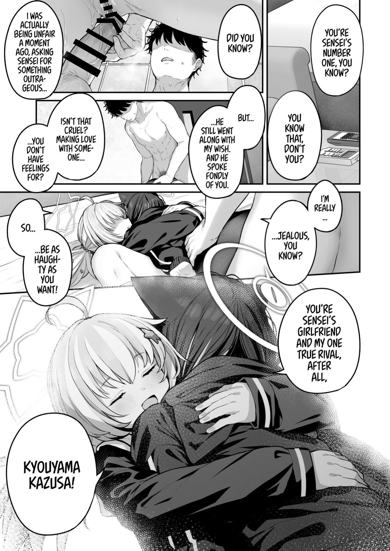 [Horumon Curry (Tobimura)] Tokoton Yacchau Kyouyama Kazusa 2 | Kyouyama Kazusa Wants to Bang 2 (Blue Archive) [Team Rabu2]