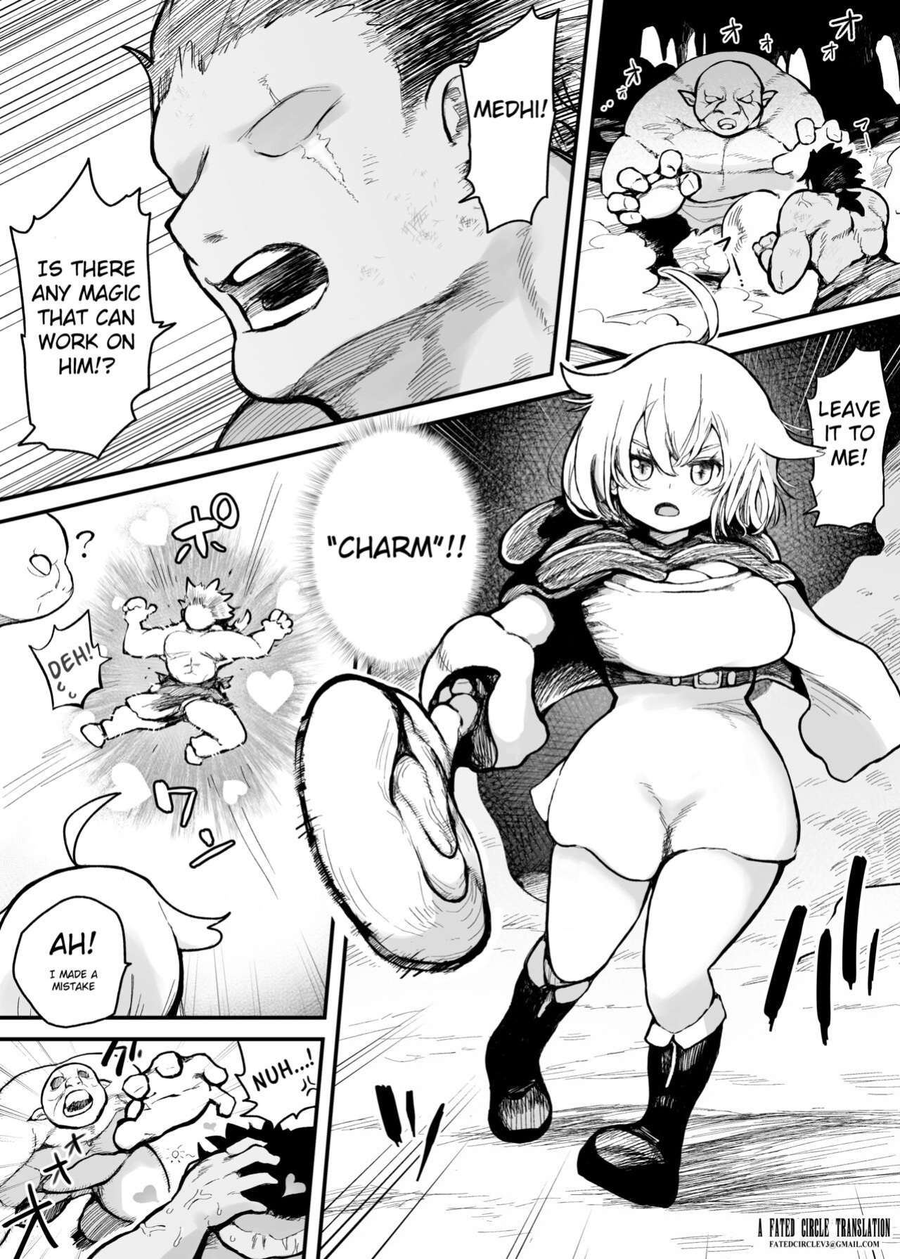 [Muigyuu] Ponkotsu Majo ga Nakama no "Miryou Joutai" o Karada o Hatte Naosu Ohanashi [Fated Circle]