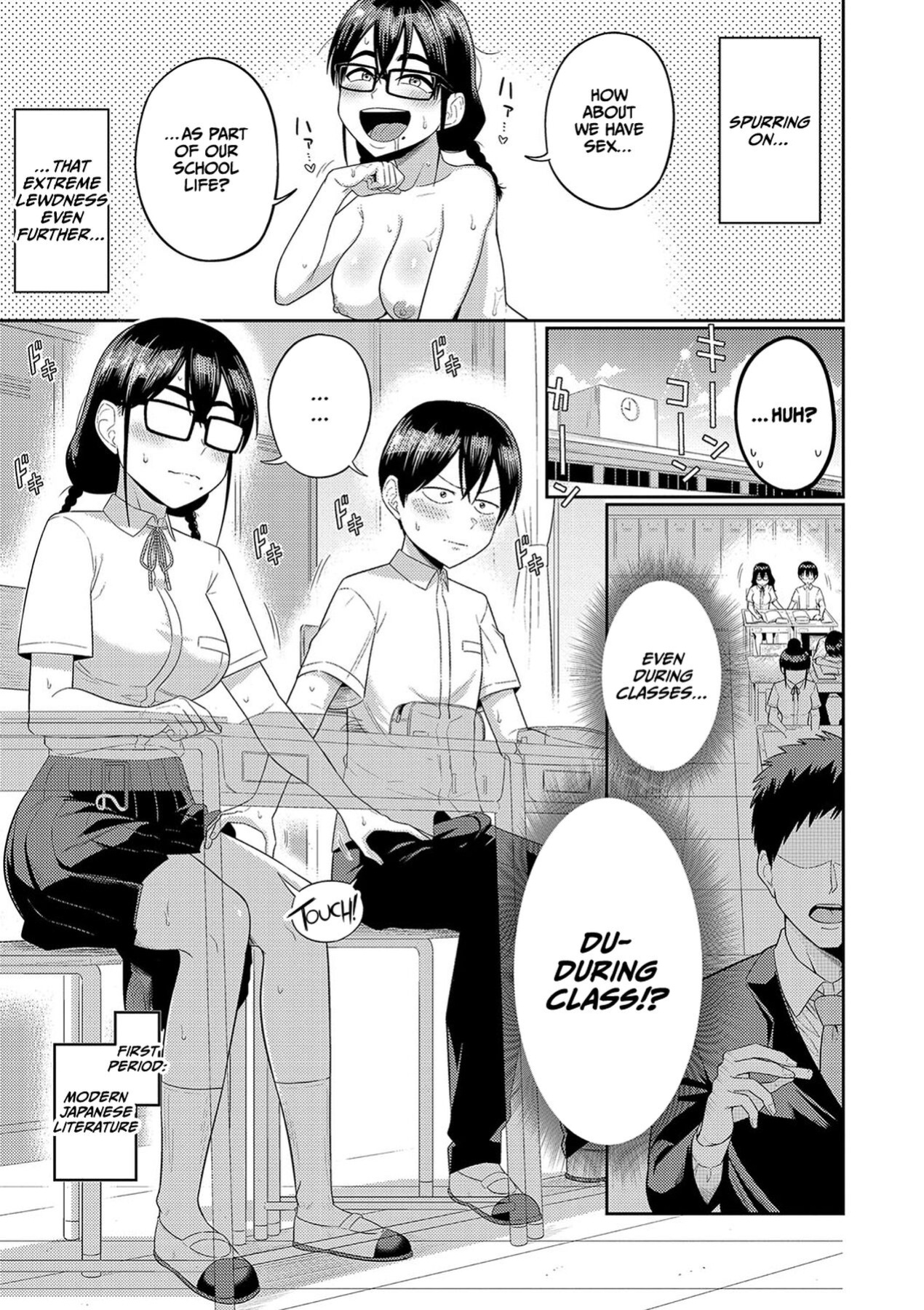 [Makosho] Mujintou de, SEX ni Kyoumi Shinshin na Dosukebe Inkya Joshi-tachi to Harem Life