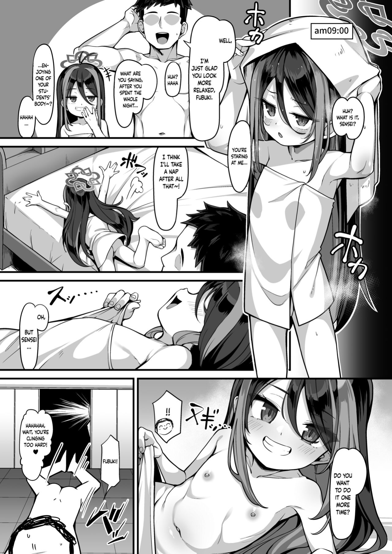 [Konnyaku Mura (konnyaku)] Namake Gachi na Keisatsukan no Kattou | The Lazy Police Officer's Conflict (Blue Archive) [Douzo Lad Translations]