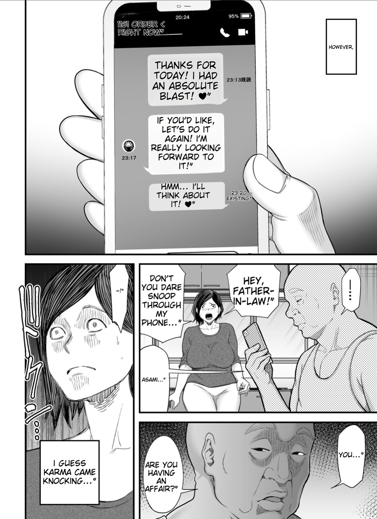 [Ura Meshiya (Maccha Neji)] Otou-san no Onna ni Natta Hi, The day I became my father-in-law's woman.