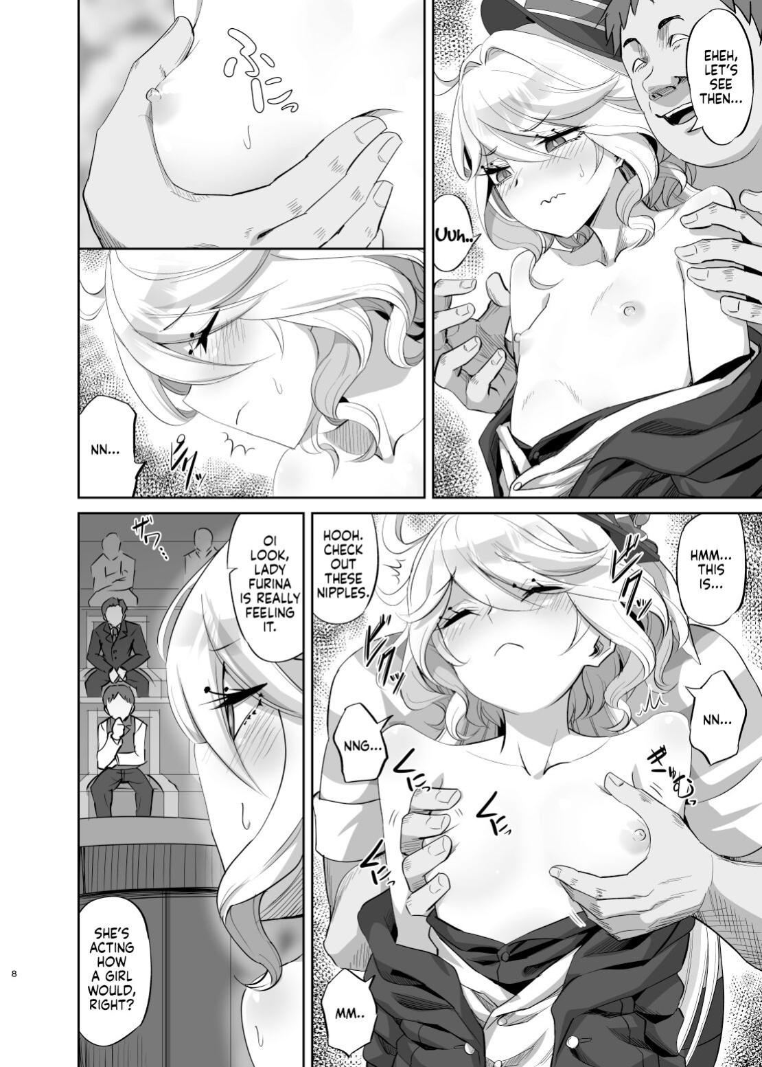 [Can Do Now! (Minarai Zouhyou)] Boku wa Otokonoko ja Nai! ~Suijin Dansei Giwaku Saiban Gijiroku~ | I am not a boy! ~The Trial of the Hydro Archons Suspected Manhood~ (Genshin Impact)