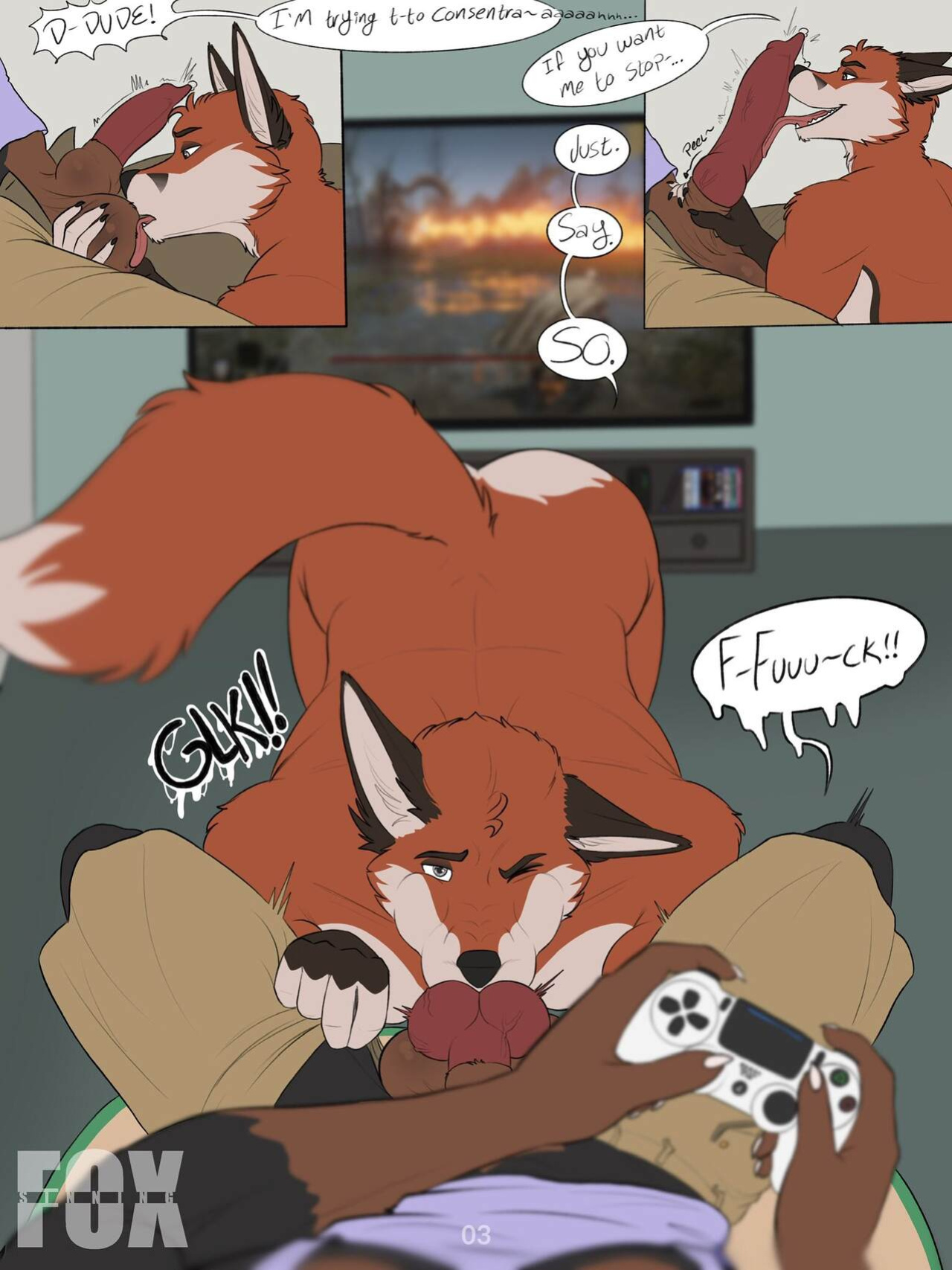 [sinningfox] Pushing Buttons