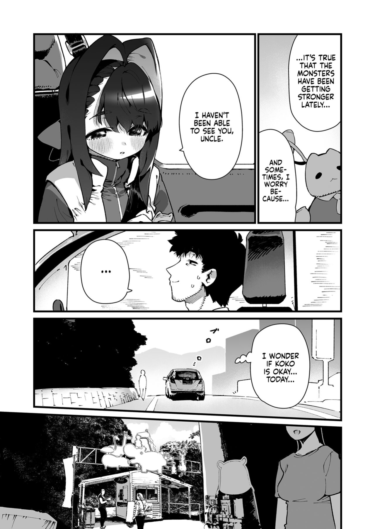 [Gyuutan Teishoku e no Koi] Mahou Shoujo wa Oji-san o Te ni Ireru | The Magical Girl Obtains Her Uncle [Sonarin迫]