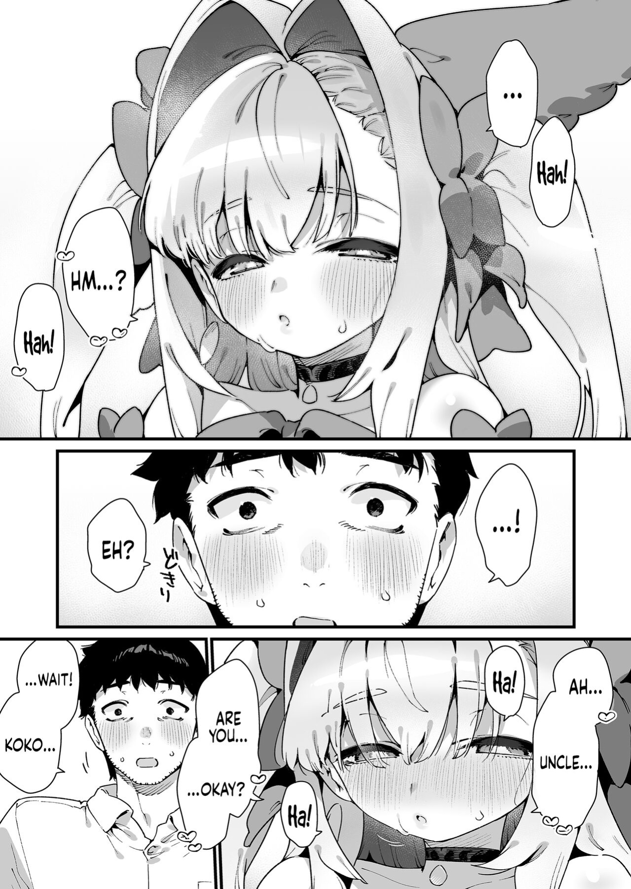 [Gyuutan Teishoku e no Koi] Mahou Shoujo wa Oji-san o Te ni Ireru | The Magical Girl Obtains Her Uncle [Sonarin迫]
