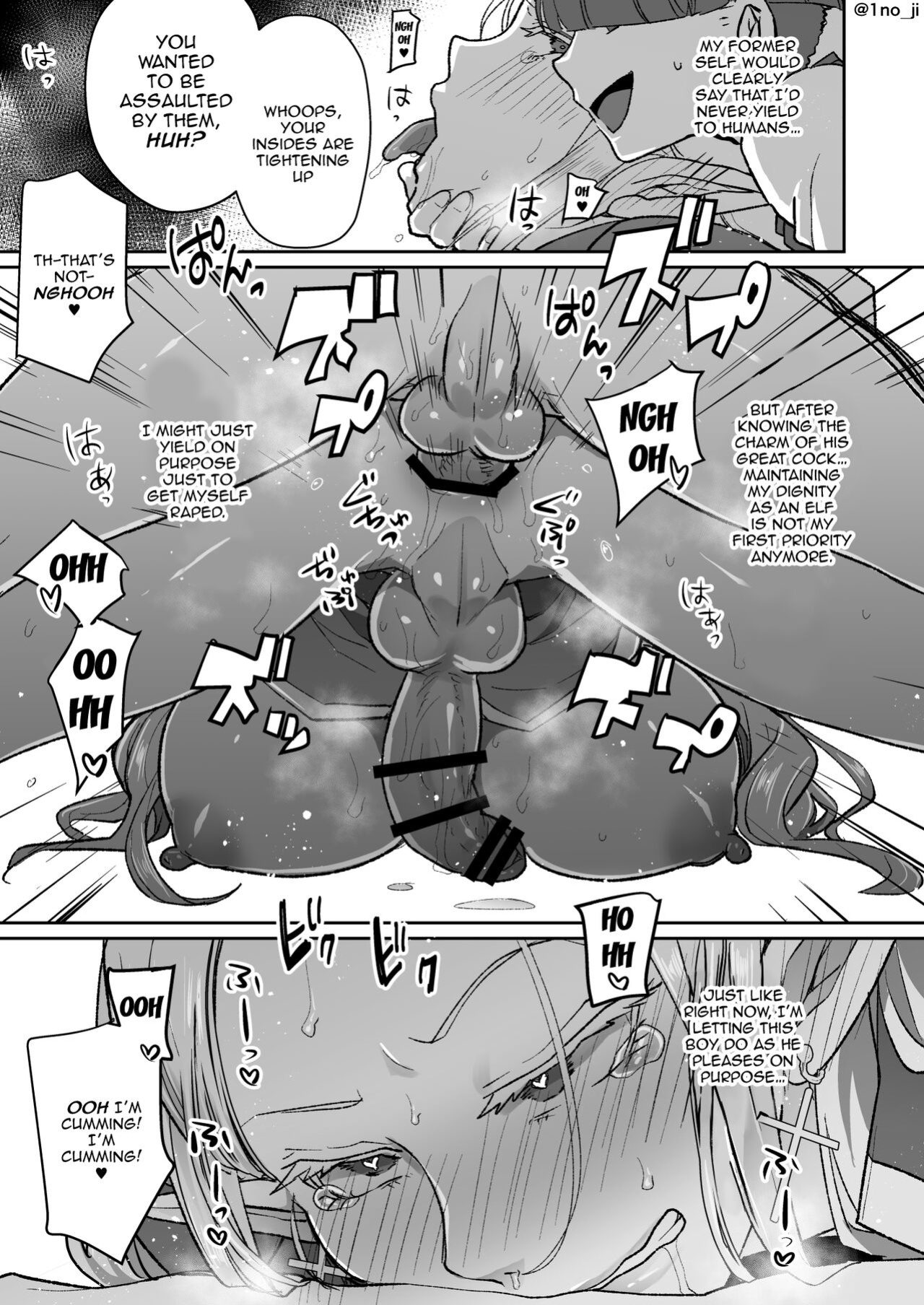 [Ichino Miruku] Warui Elf o Shemale ni Shite Kaishin saseru Hanashi / Making An Evil Elf Repent By Turning Her Into A Shemale With Magic