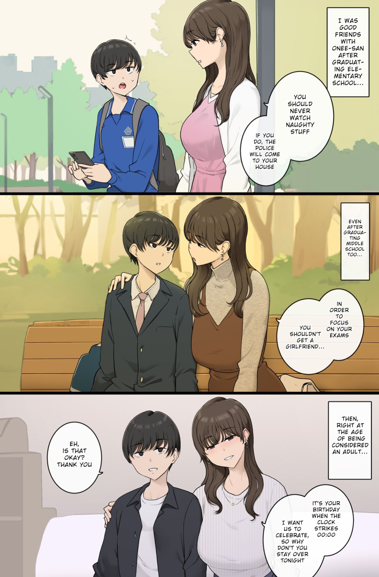 [Wakamatsu] Danshi o Mukuna mama Sodatete Hoshoku suru Warui Onee-san