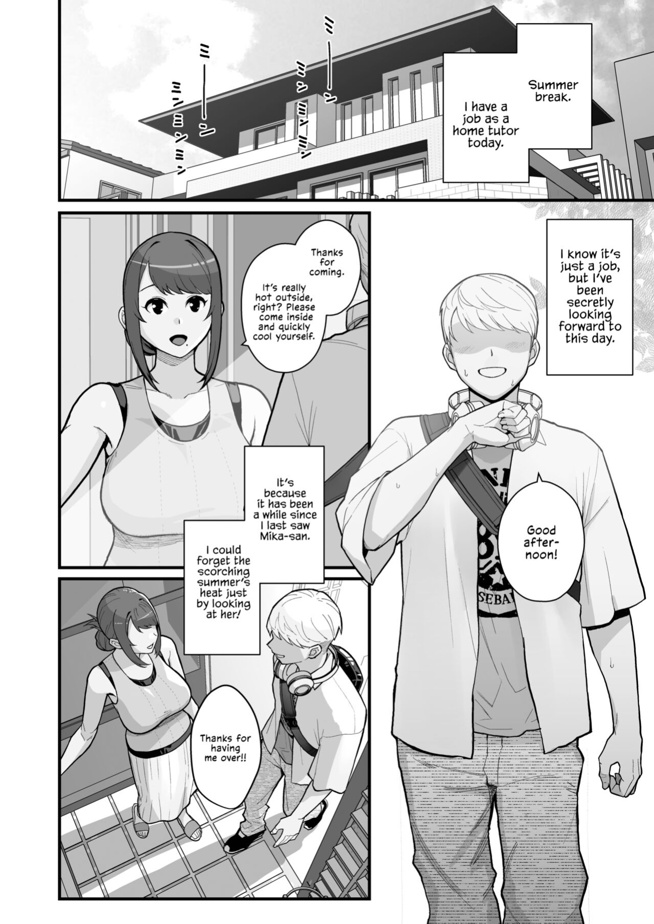 Kayoudou (Matsuka)] Hitozuma no Jitaku ni Hakuchuu Houmon Suru Hon [Vivid Rabbit Translation]